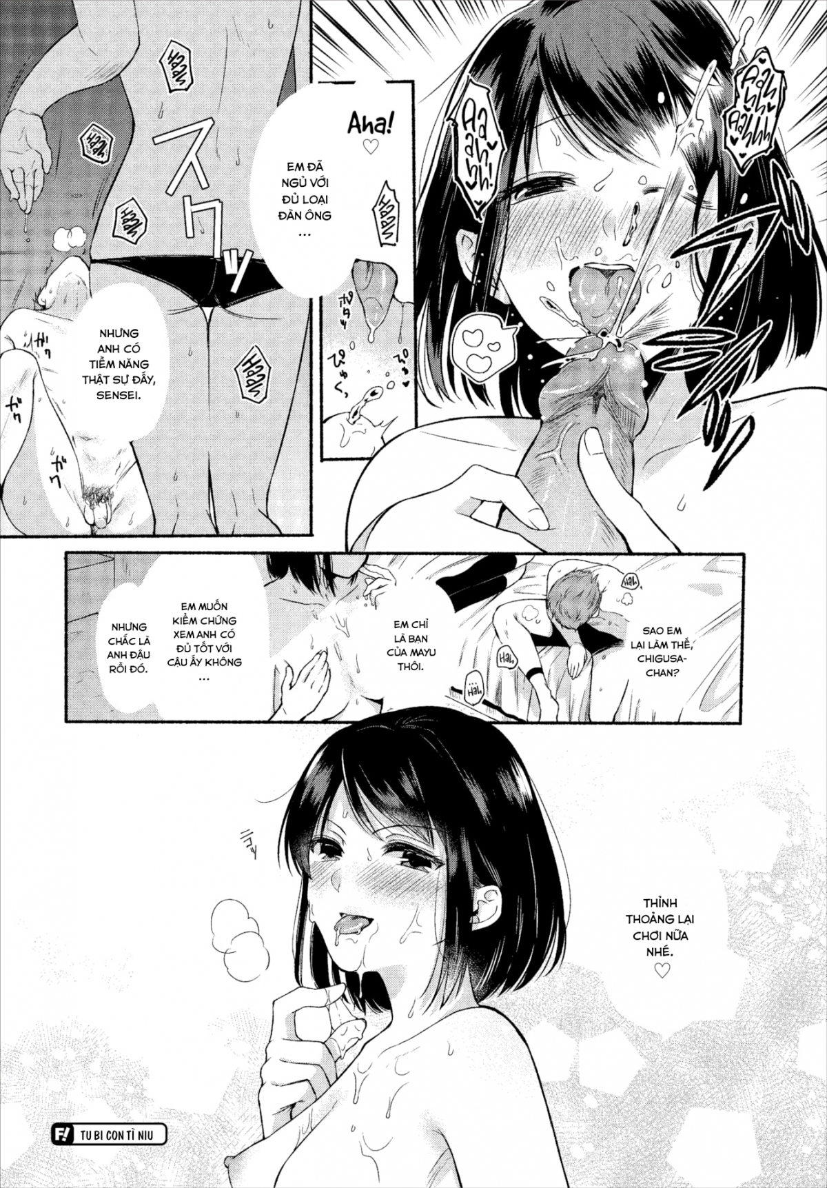 Đọc truyện hentai Trở Thành Pet Của Cô Học Sinh Damdang - Chap 4