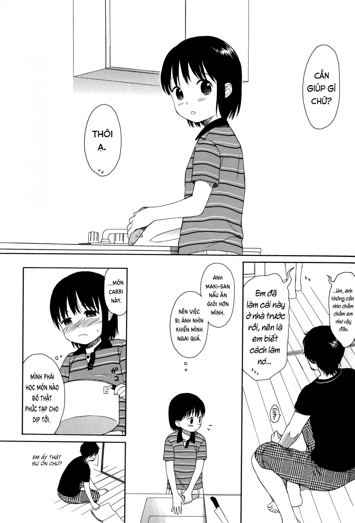 Đọc truyện hentai Cô hàng xóm bé nhỏ - Oneshot