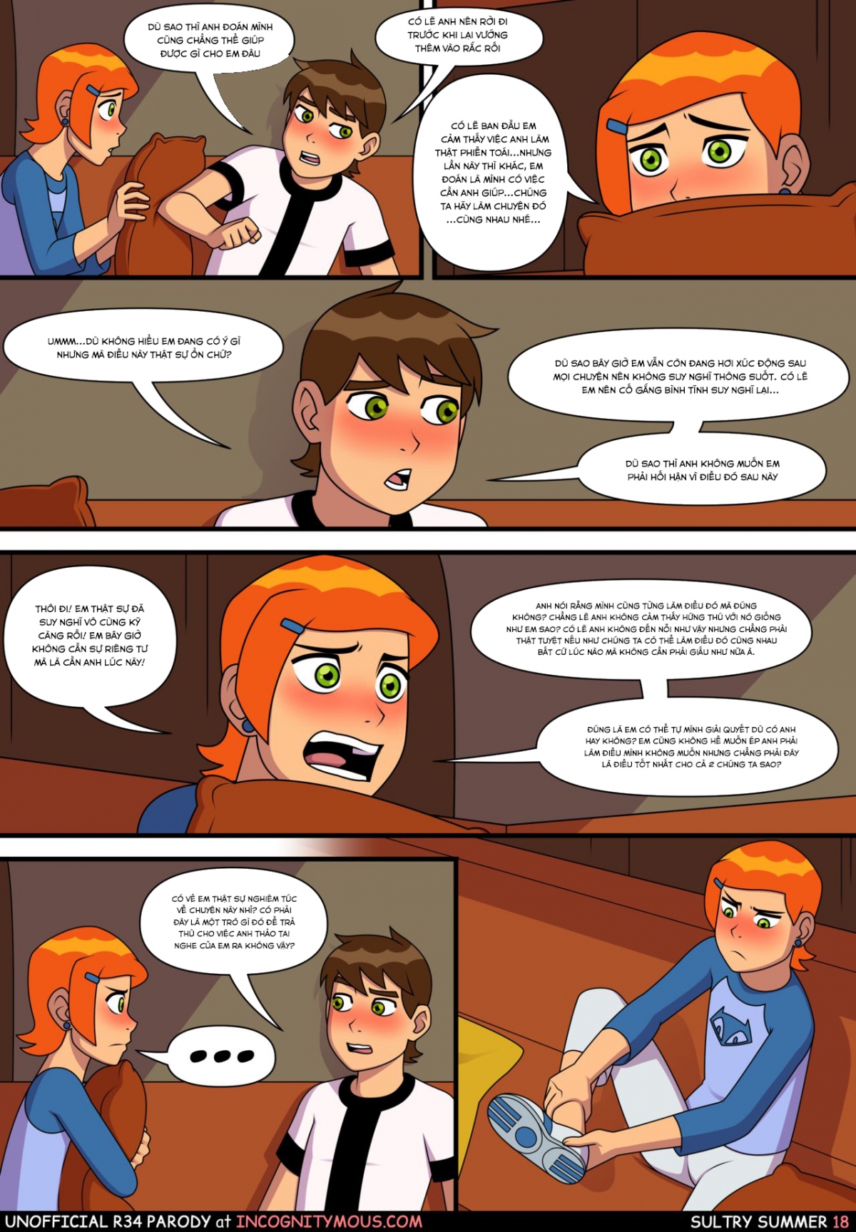 Đọc truyện hentai Mùa hè oi bức (Ben 10) - Chap 1