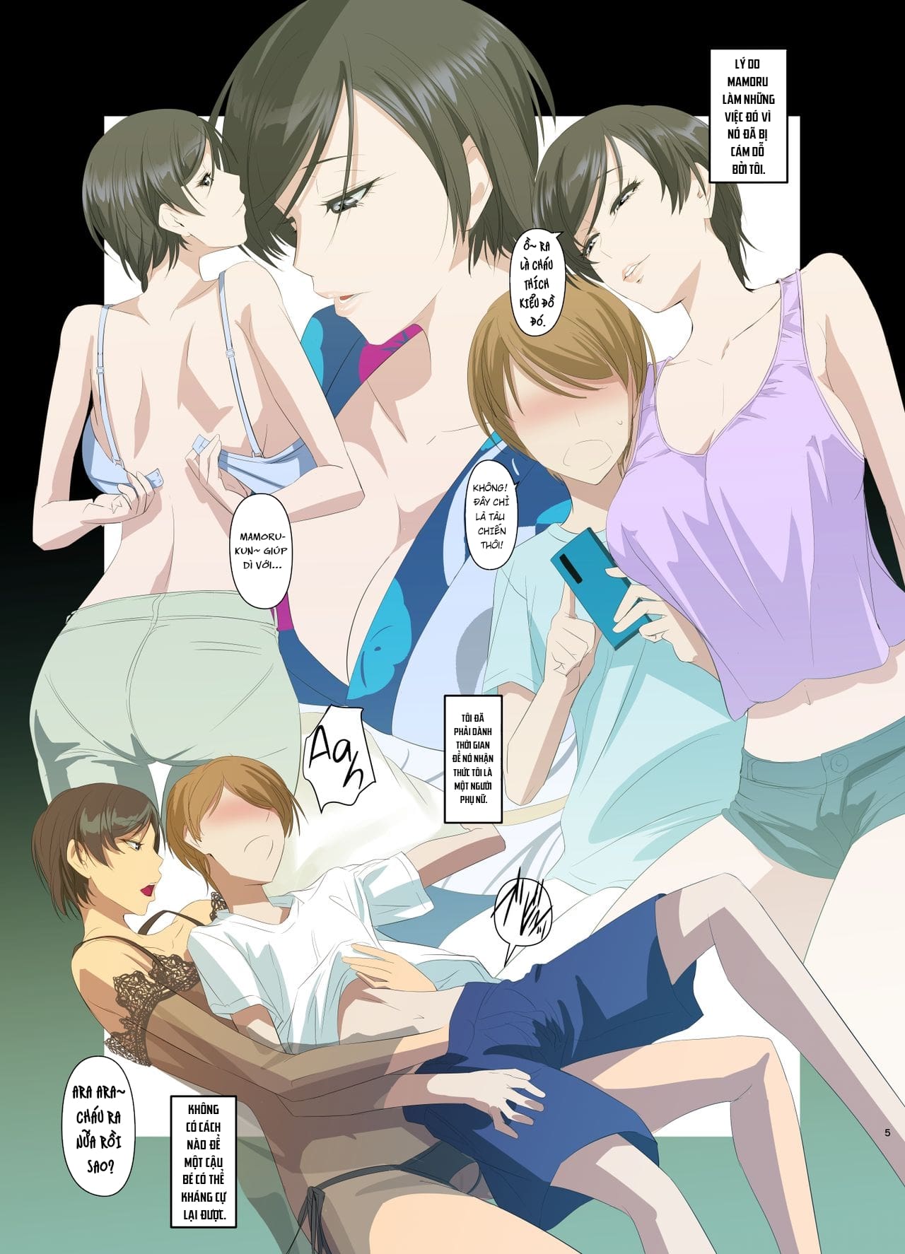 Đọc truyện hentai Kỳ Nghỉ Hè Ướt Át Cùng Người Dì Nóng Bỏng - Oneshot