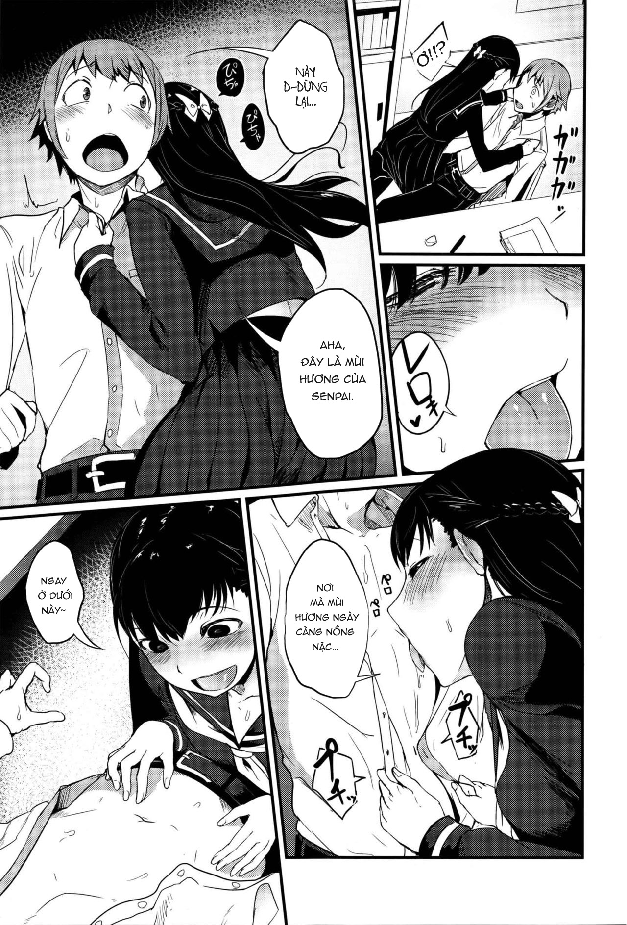 Đọc truyện hentai Đàn em của tôi là một yandere thú tính. - Oneshot