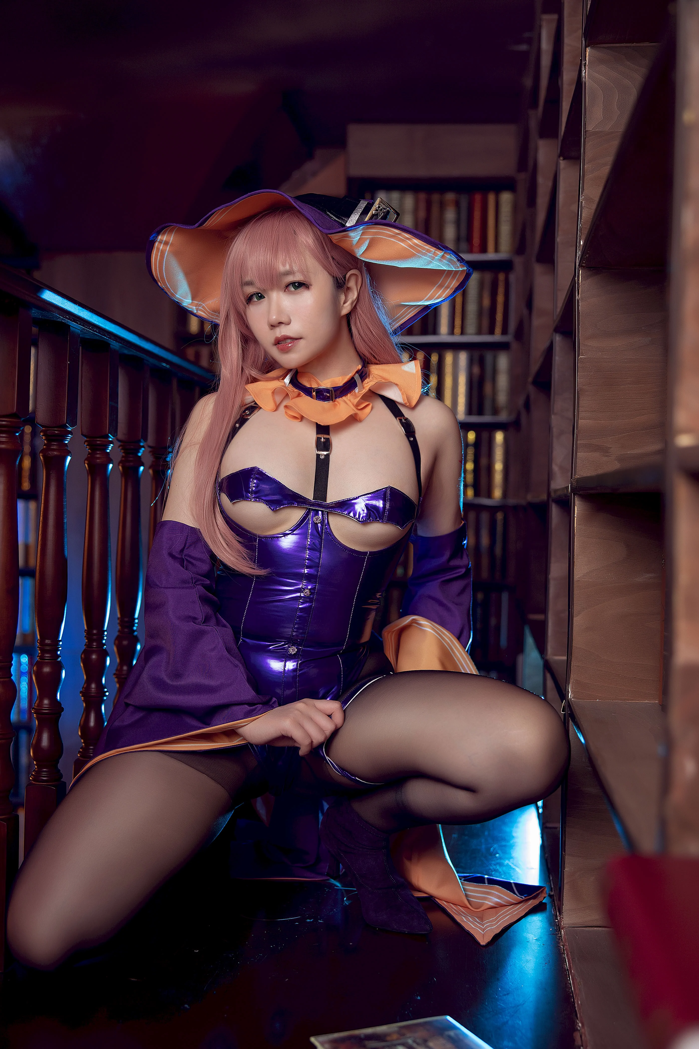 Đọc truyện hentai Tuyển tập Albums siêu phẩm Cosplay - Chap 1176 - Mahua Sauce - Memphis Halloween