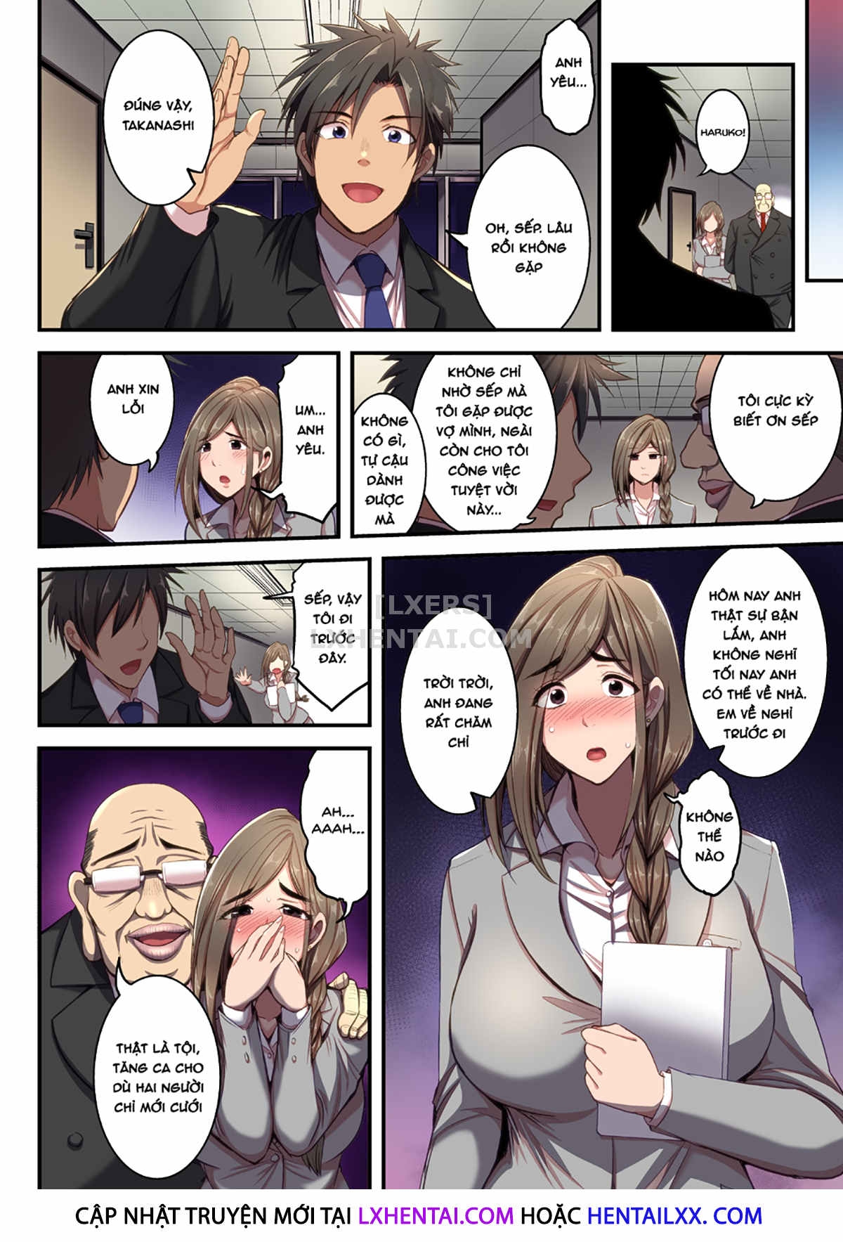 Đọc truyện hentai Saimin Hitozuma OL-San - Oneshot