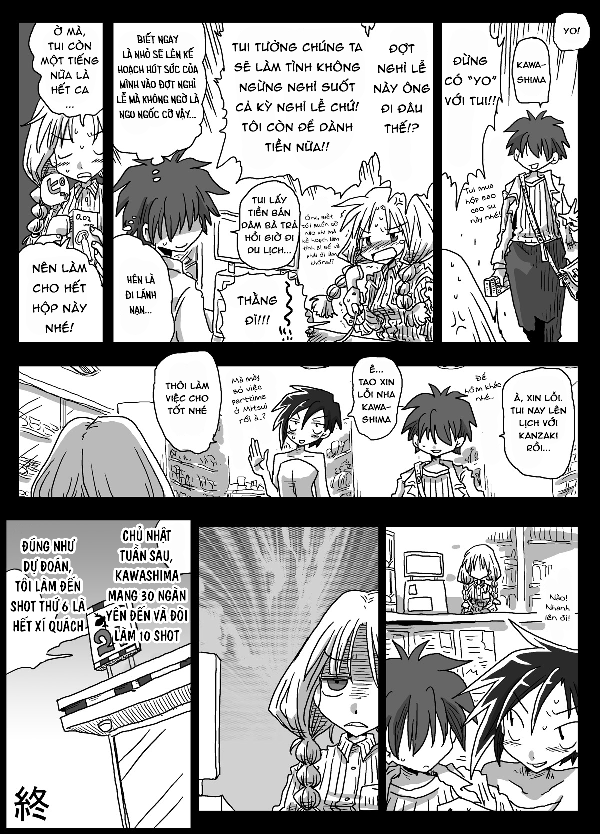 Đọc truyện hentai Thế giới đảo lộn về quan niệm giới tính - Chap 3