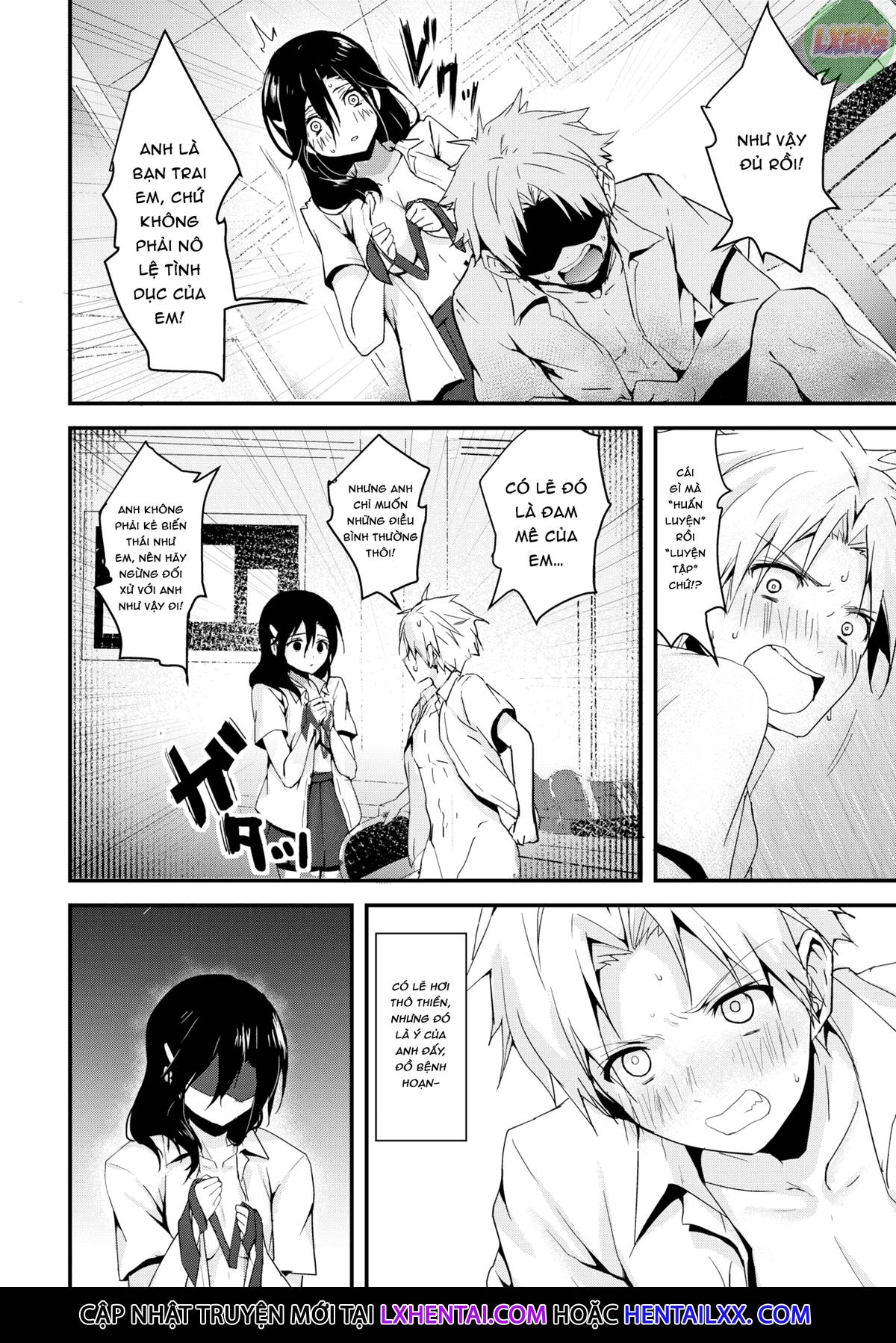 Đọc truyện hentai Cuộc huẩn luyện bí mật của Hội trưởng hội học sinh - Oneshot