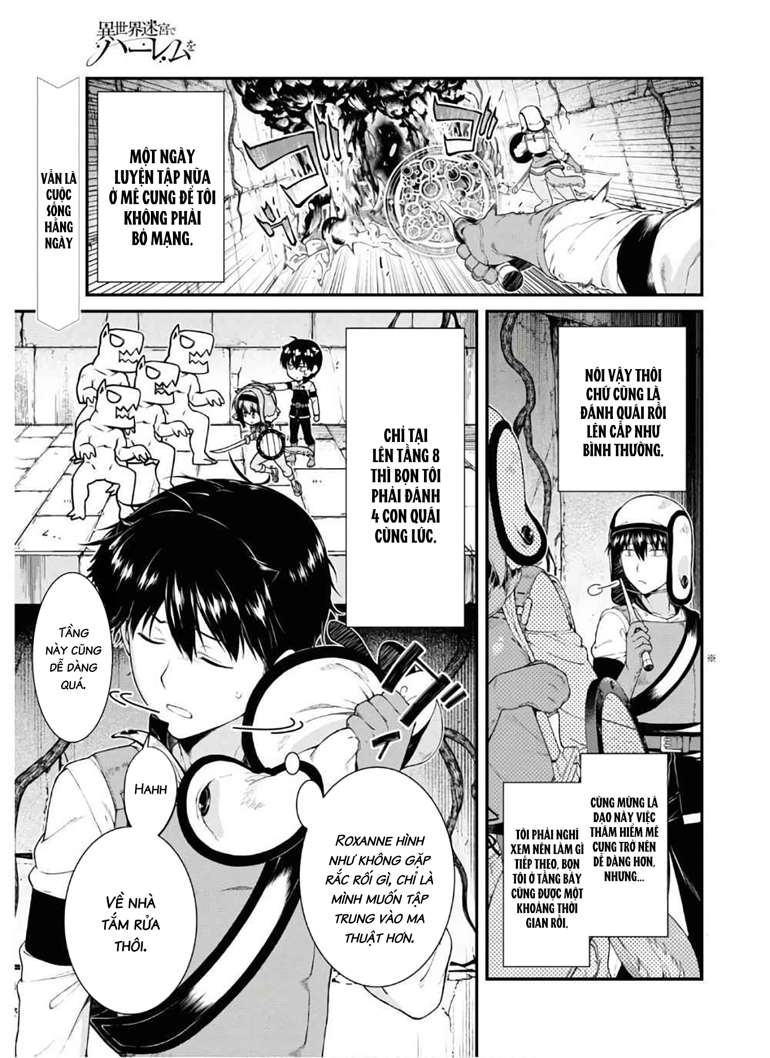 Đọc truyện hentai Lập Harem Chốn Mê Cung Ở Dị Giới - Chap 27