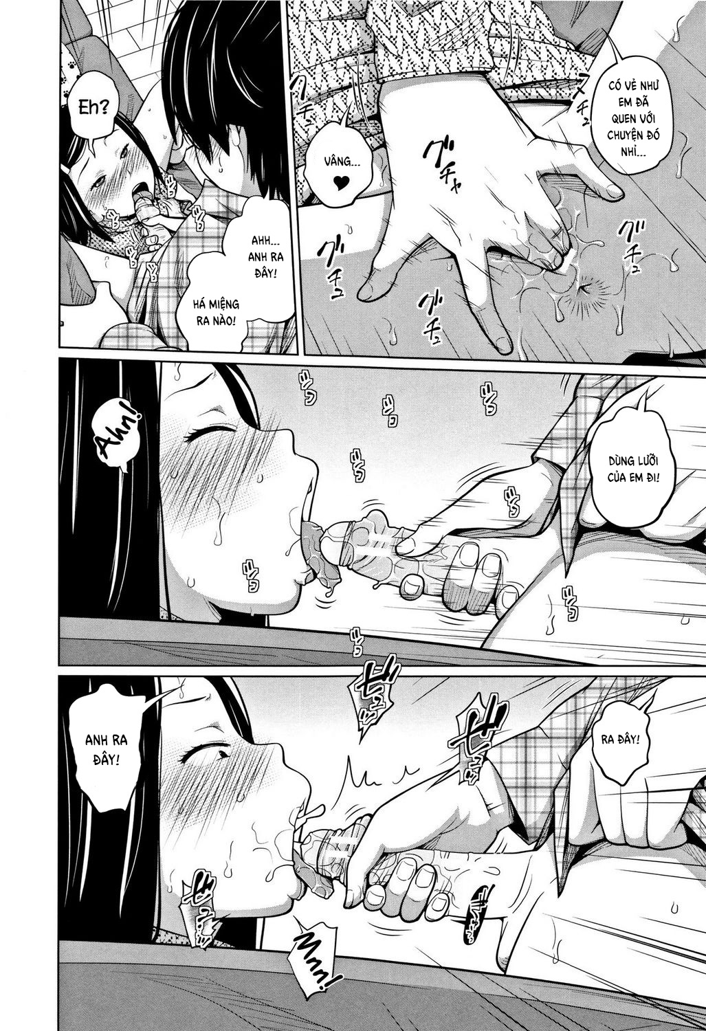 Đọc truyện hentai I'm home Watching!! - Oneshot