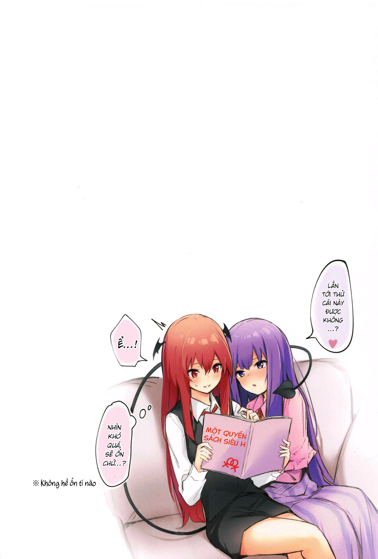 Đọc truyện hentai Patchouli ga Koakuma ni Shiborareru Hon - Oneshot