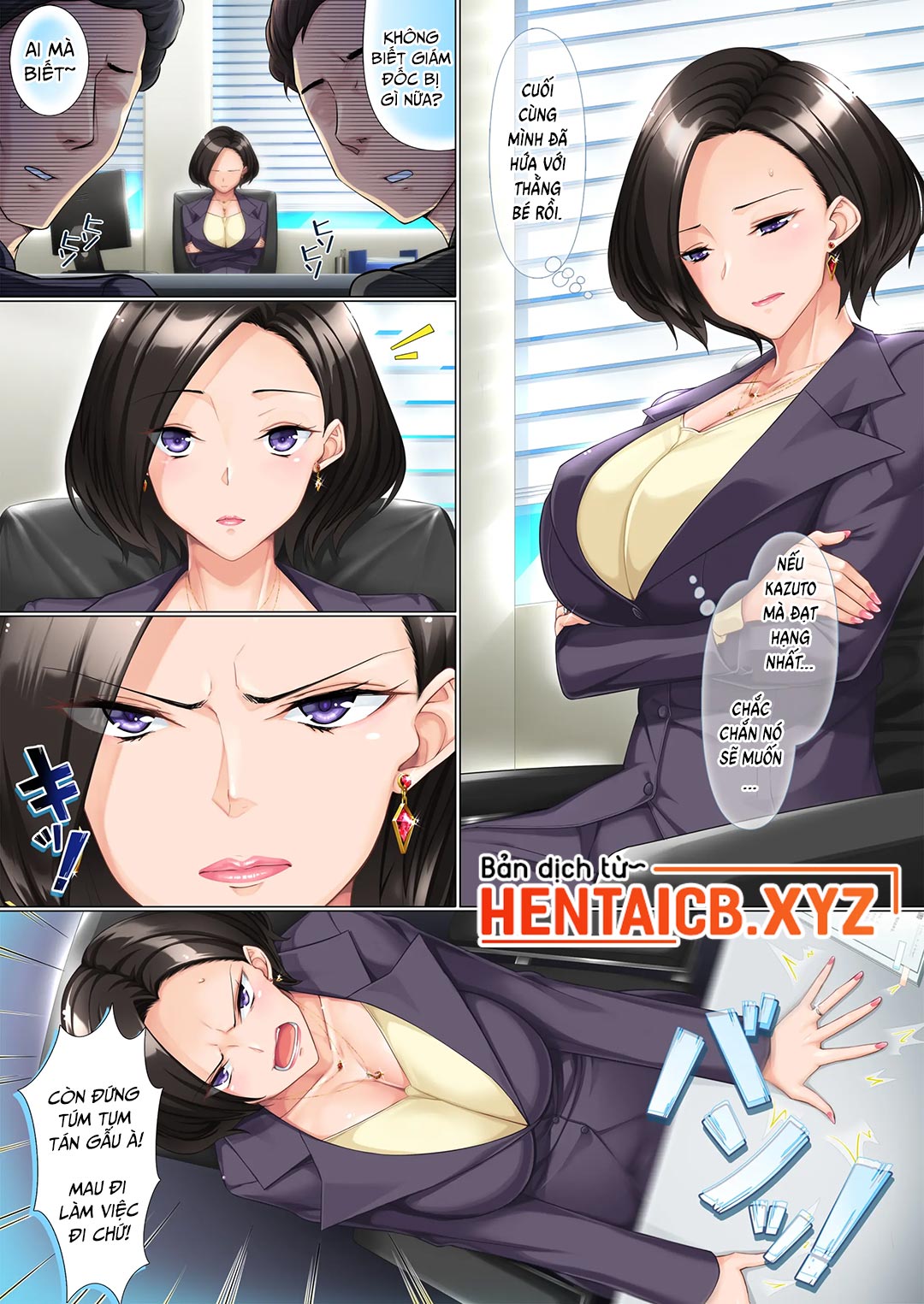 Đọc truyện hentai Cách mẹ thúc đẩy con trai - Oneshot