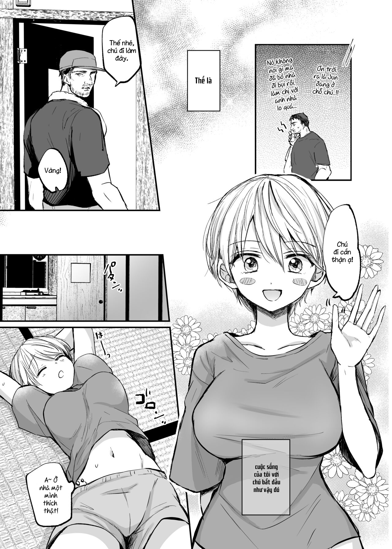 Đọc truyện hentai Sau khi trở thành nữ, tôi và chú... - Oneshot