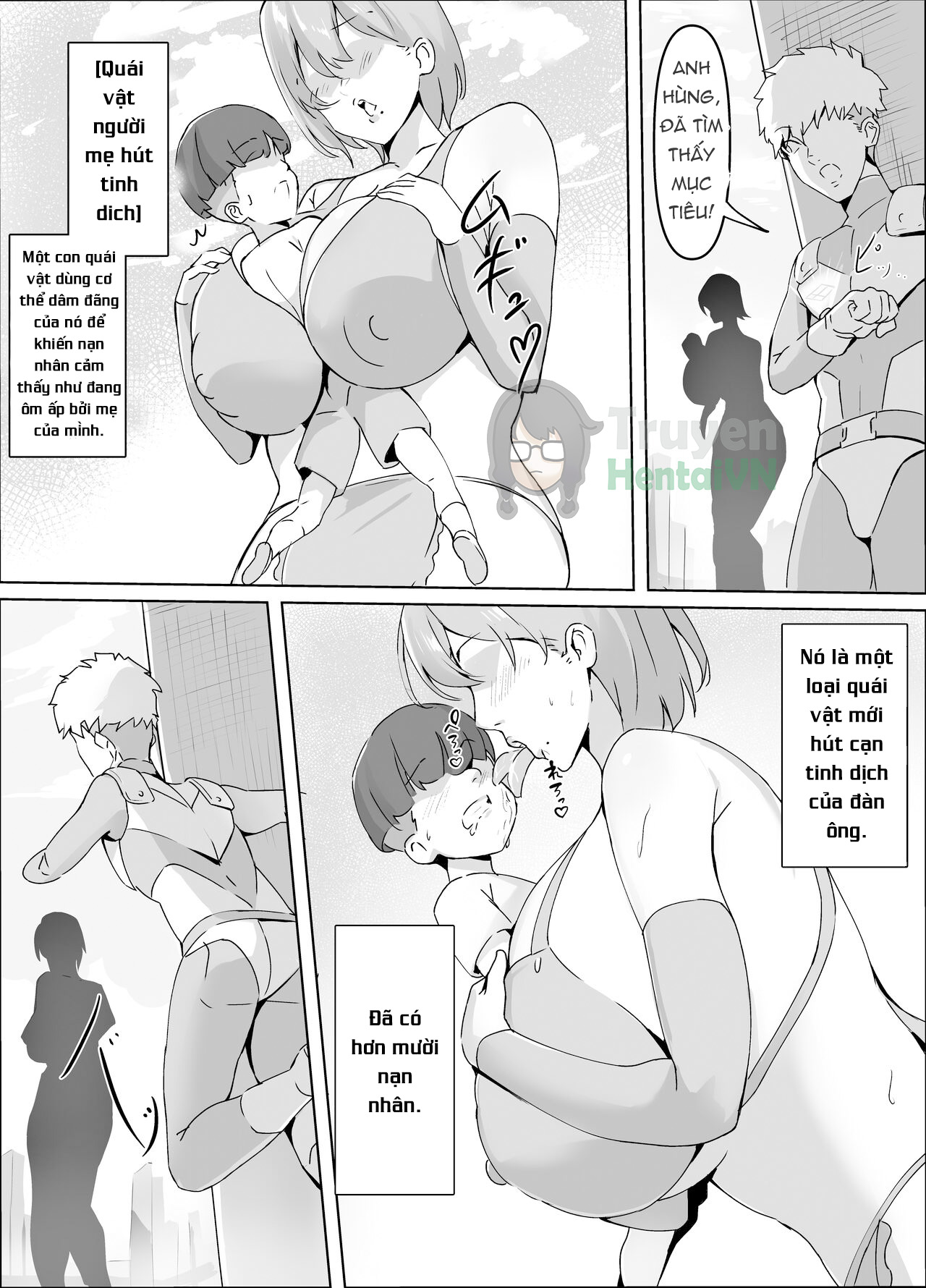 Đọc truyện hentai Quái vật hút tinh dịch - oneshot