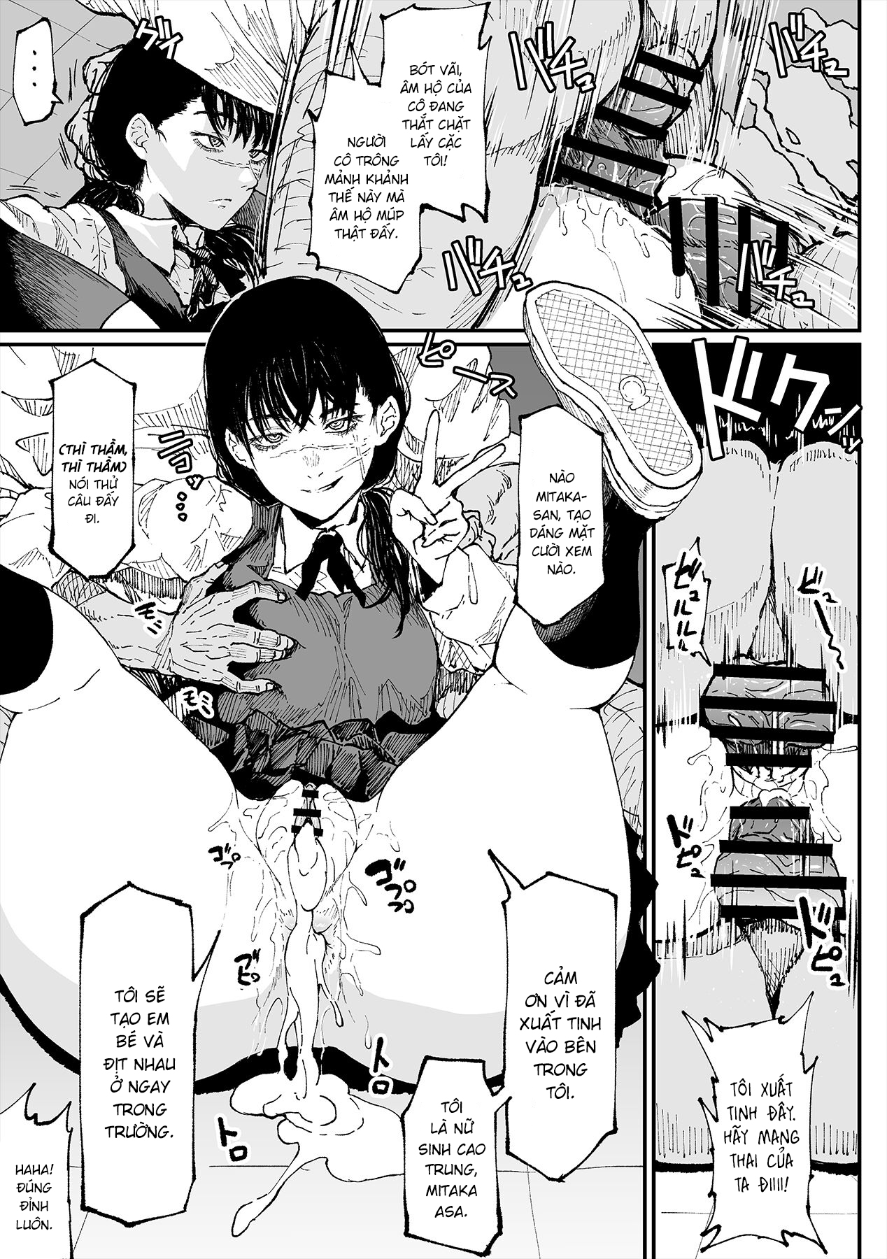 Đọc truyện hentai Mitaka muốn biến mọi người thành của mình - Oneshot