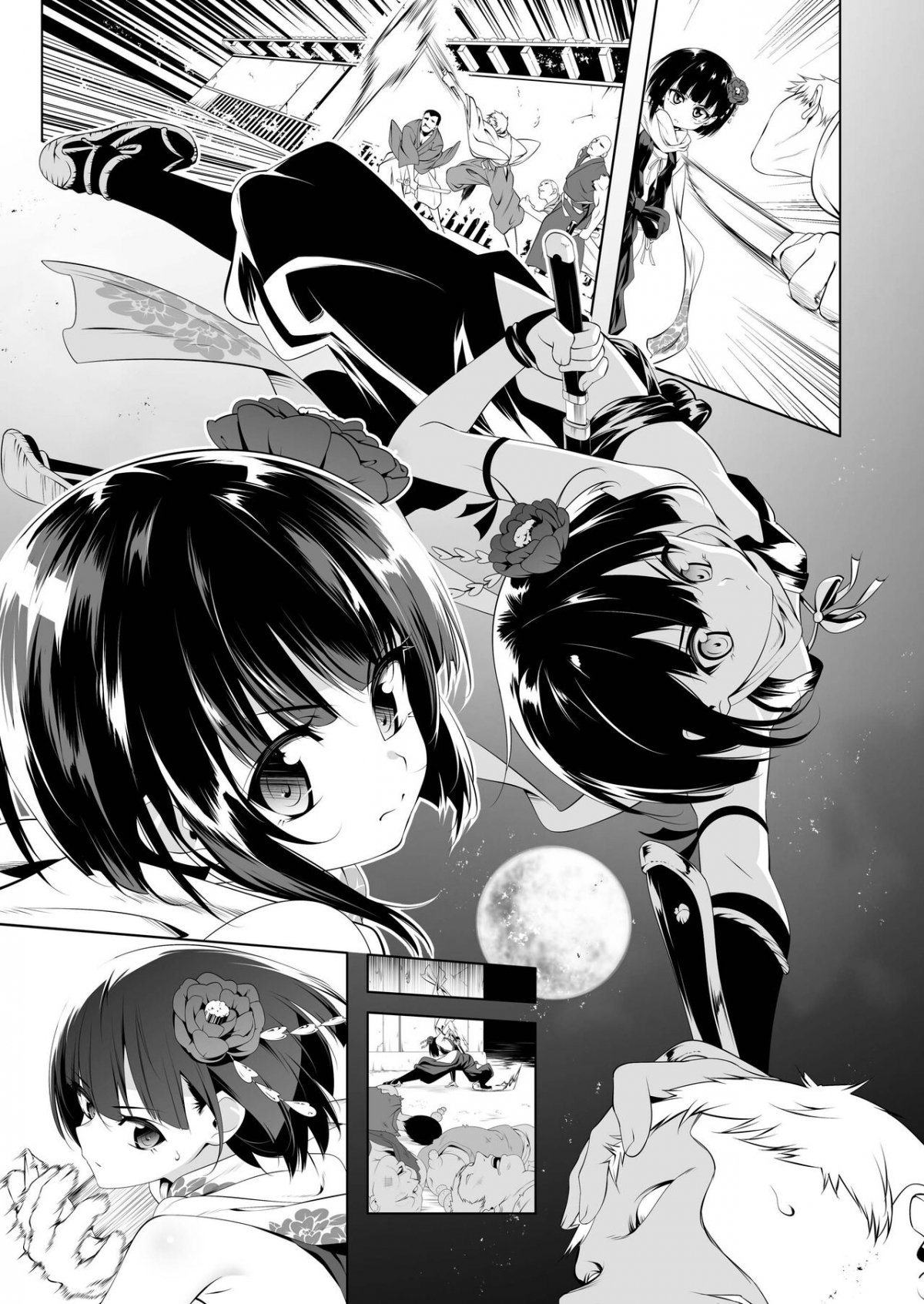 Đọc truyện hentai Koushoku no Chuugi Kunoichi Botan - Oneshot