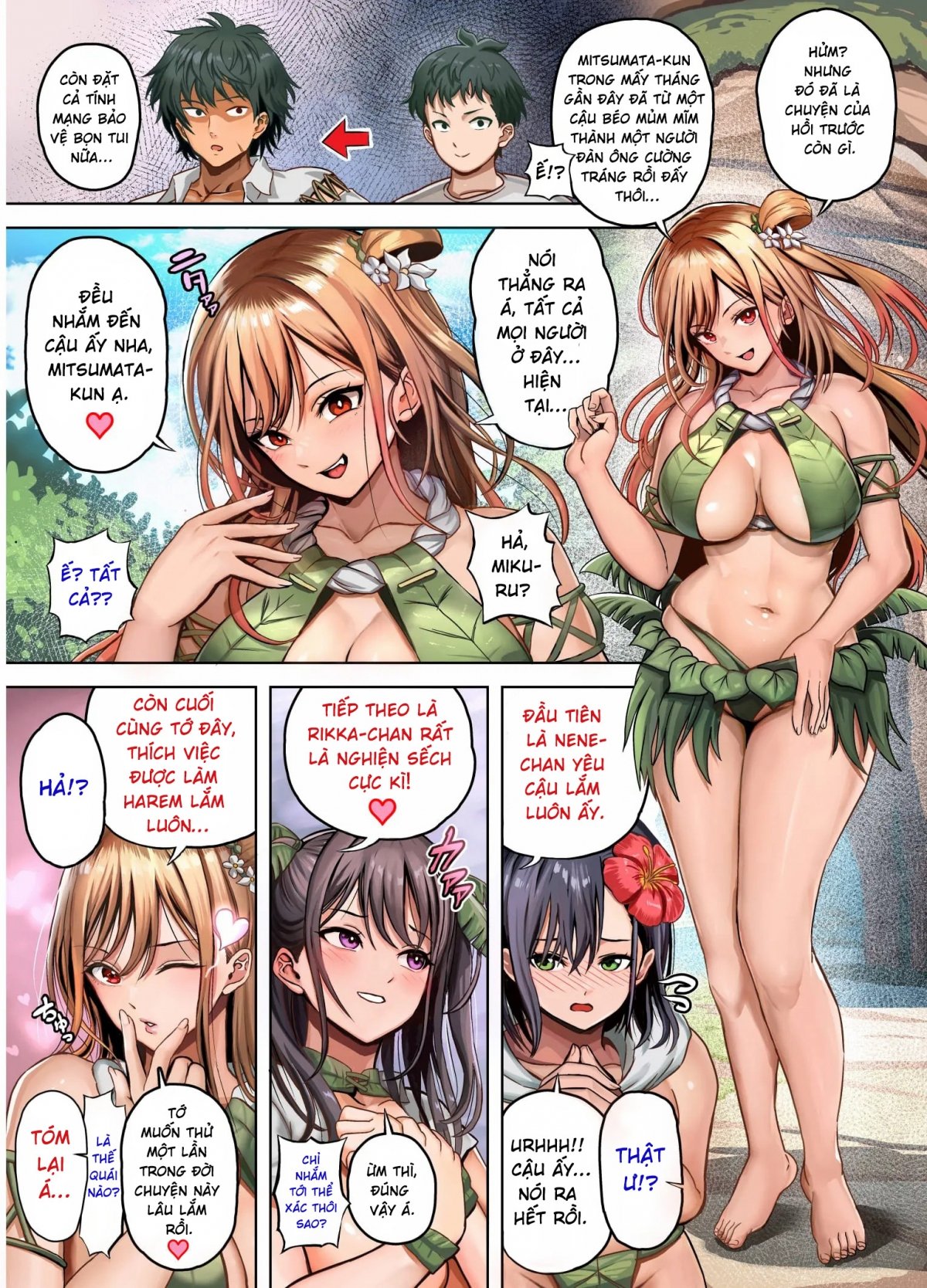 Đọc truyện hentai Mujintou Sounans Harem - Phần manga
