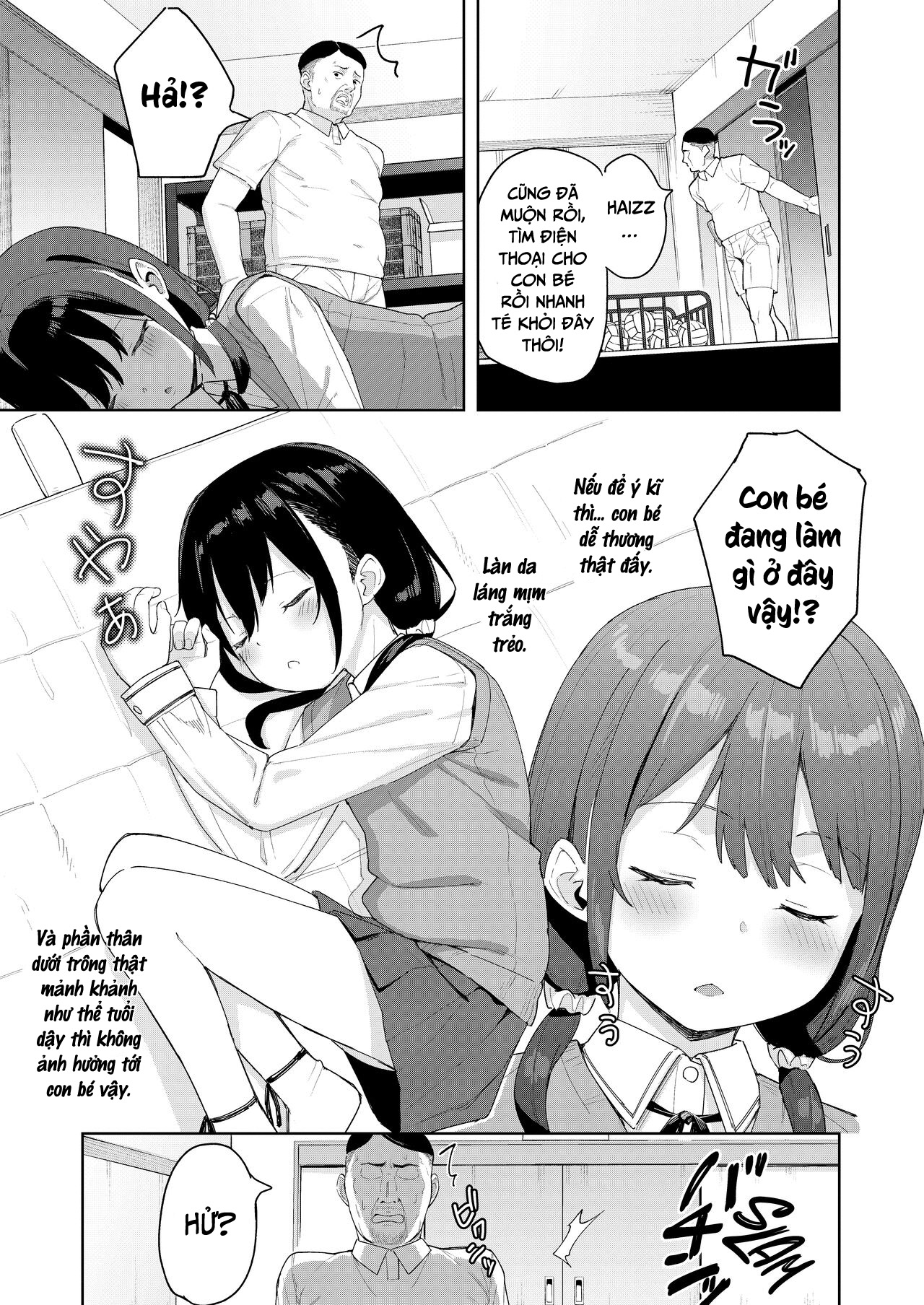 Đọc truyện hentai Tôi bị ăn hiếp bởi một con nhãi ranh là bạn của con gái mình - Chap 2