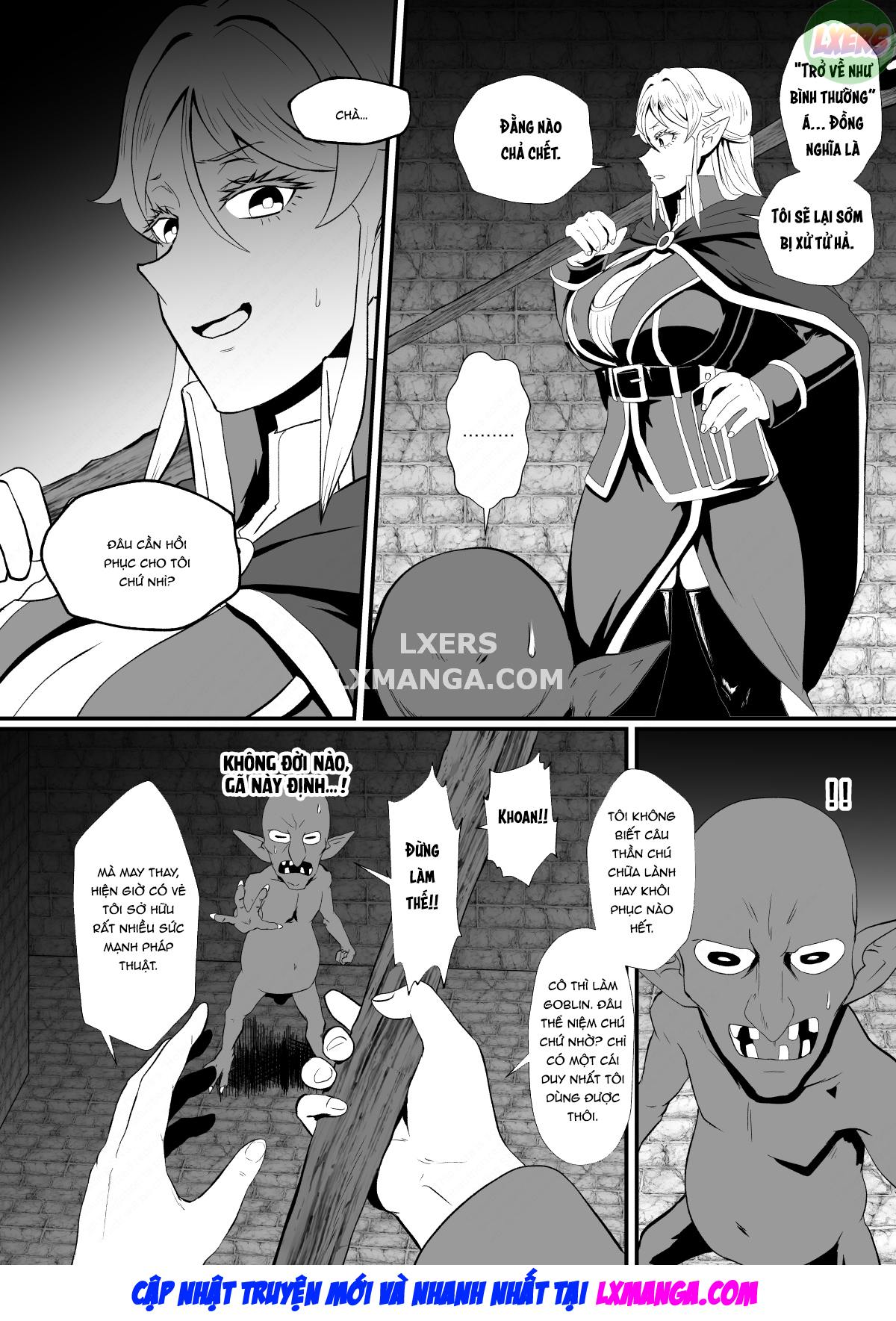 Đọc truyện hentai Irekawari no Wana ~Elf Majutsushi Liza no Kikan~ - Oneshot