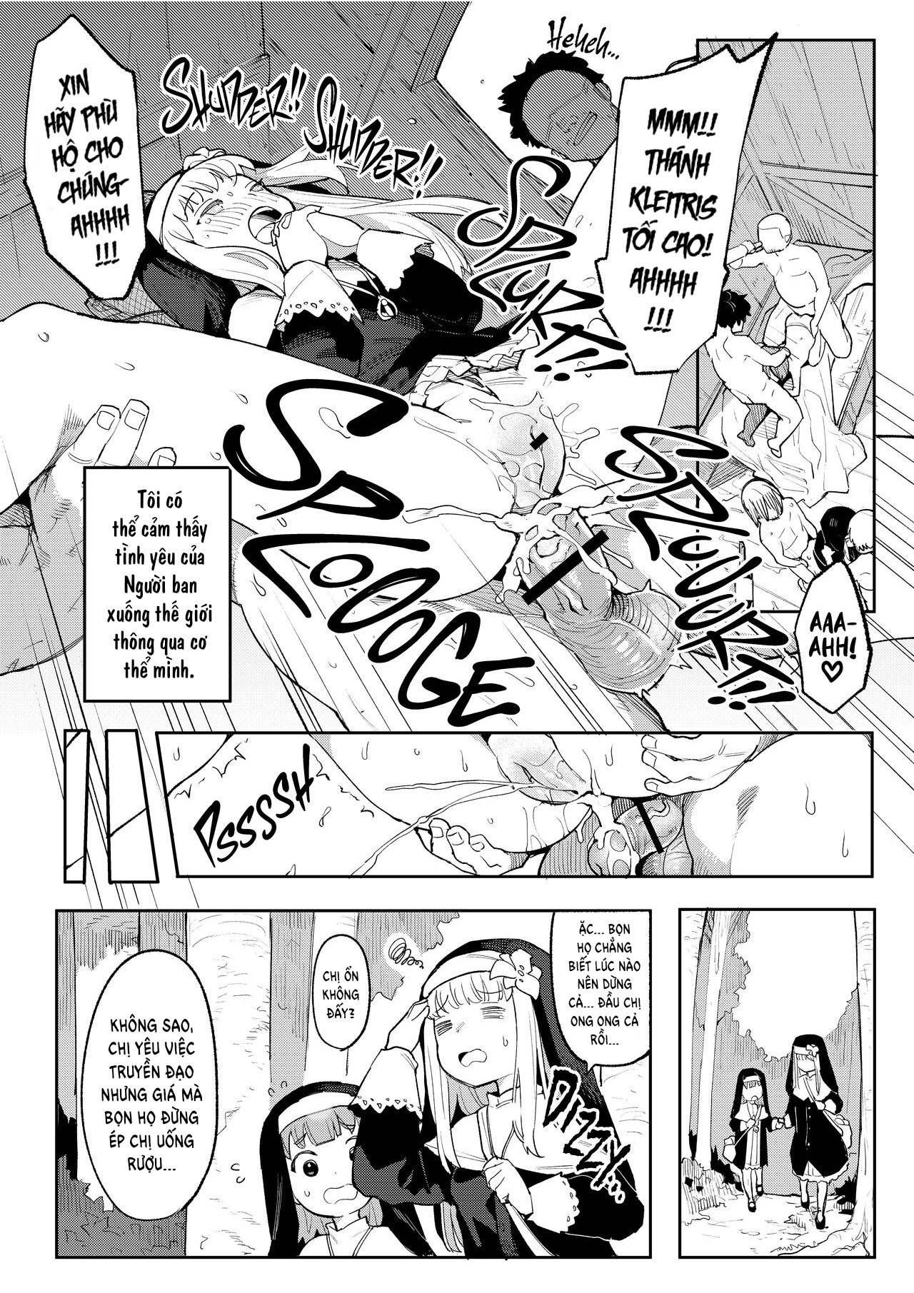 Đọc truyện hentai Nhà vệ sinh Saint Blanca - Oneshot