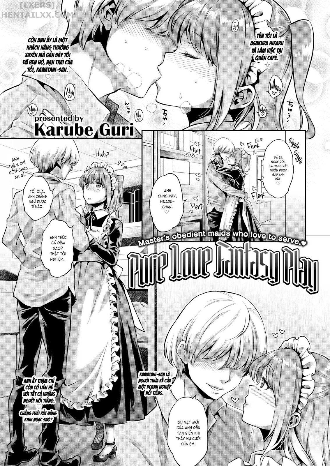 Đọc truyện hentai Pure Love Fantasy Play - Oneshot