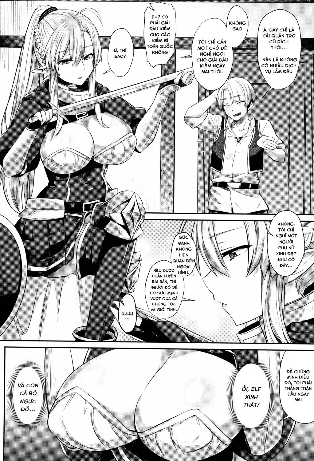 Đọc truyện hentai Bí mật trong hiệu mát-xa khiến bé elf mê mẩn - Oneshot