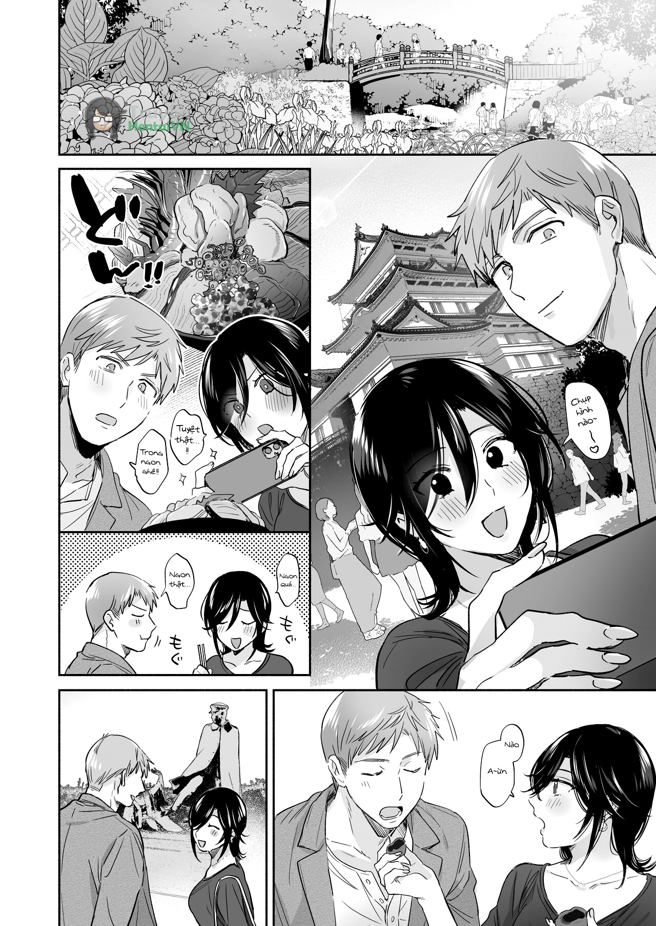 Đọc truyện hentai Suki Araba Kareshi no Seiheki o Yugametai! ~Gaman Genkai!! Icha Love Onsen Ryokou~ - Oneshot