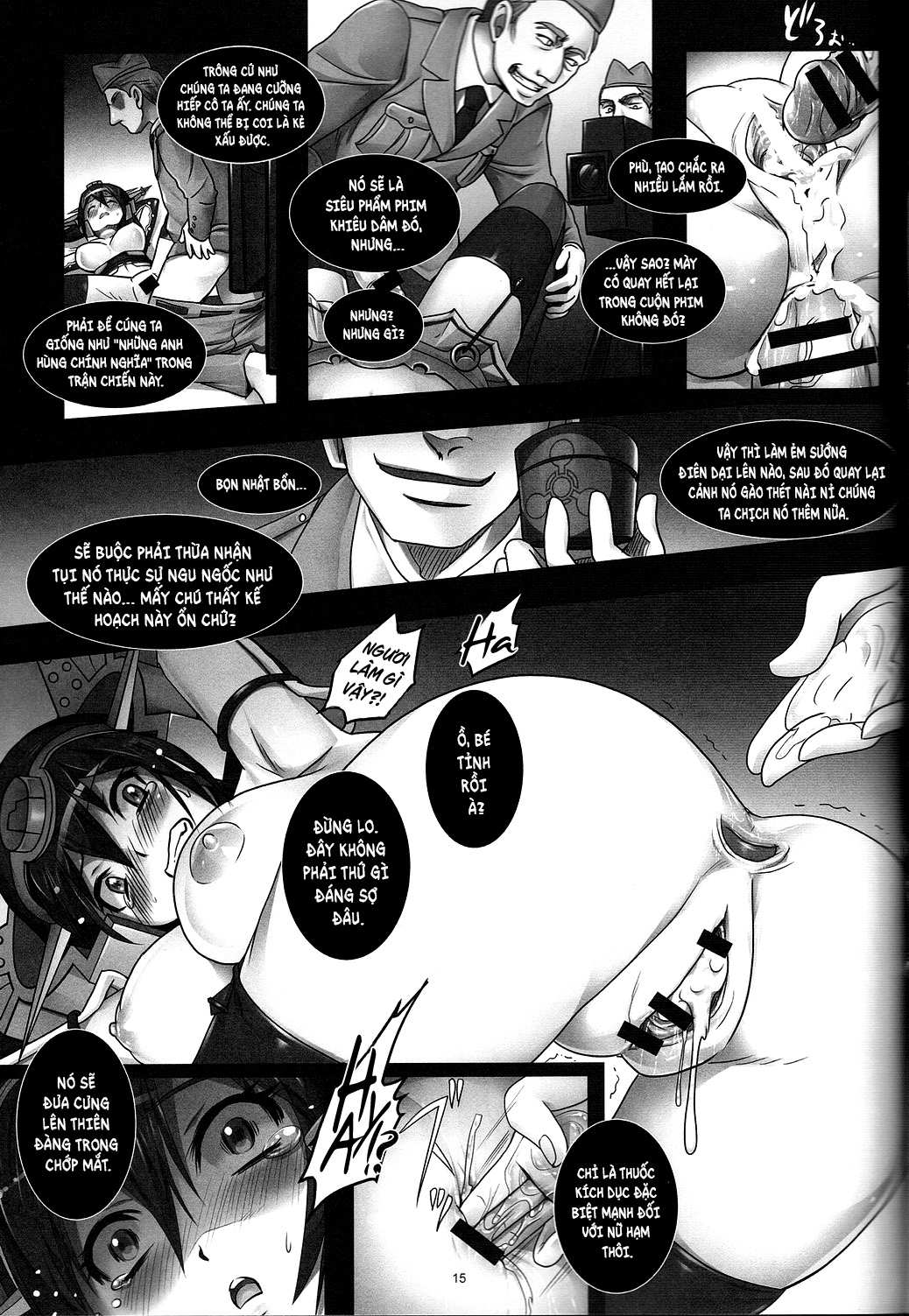 Đọc truyện hentai Kết cục của nữ hạm nagato sau khi rơi vào tay lính Mĩ - Oneshot