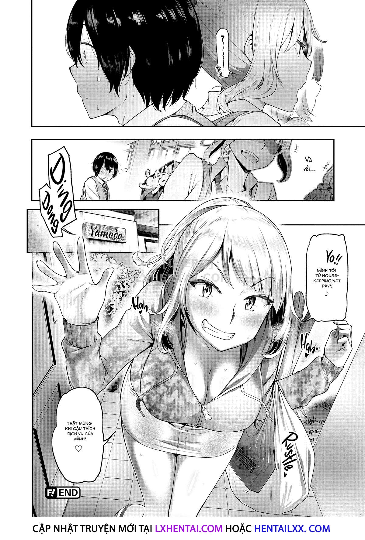 Đọc truyện hentai Holesome Gals!!! - Chap 7 - My Classmate is a Slutty Housekeeper!?