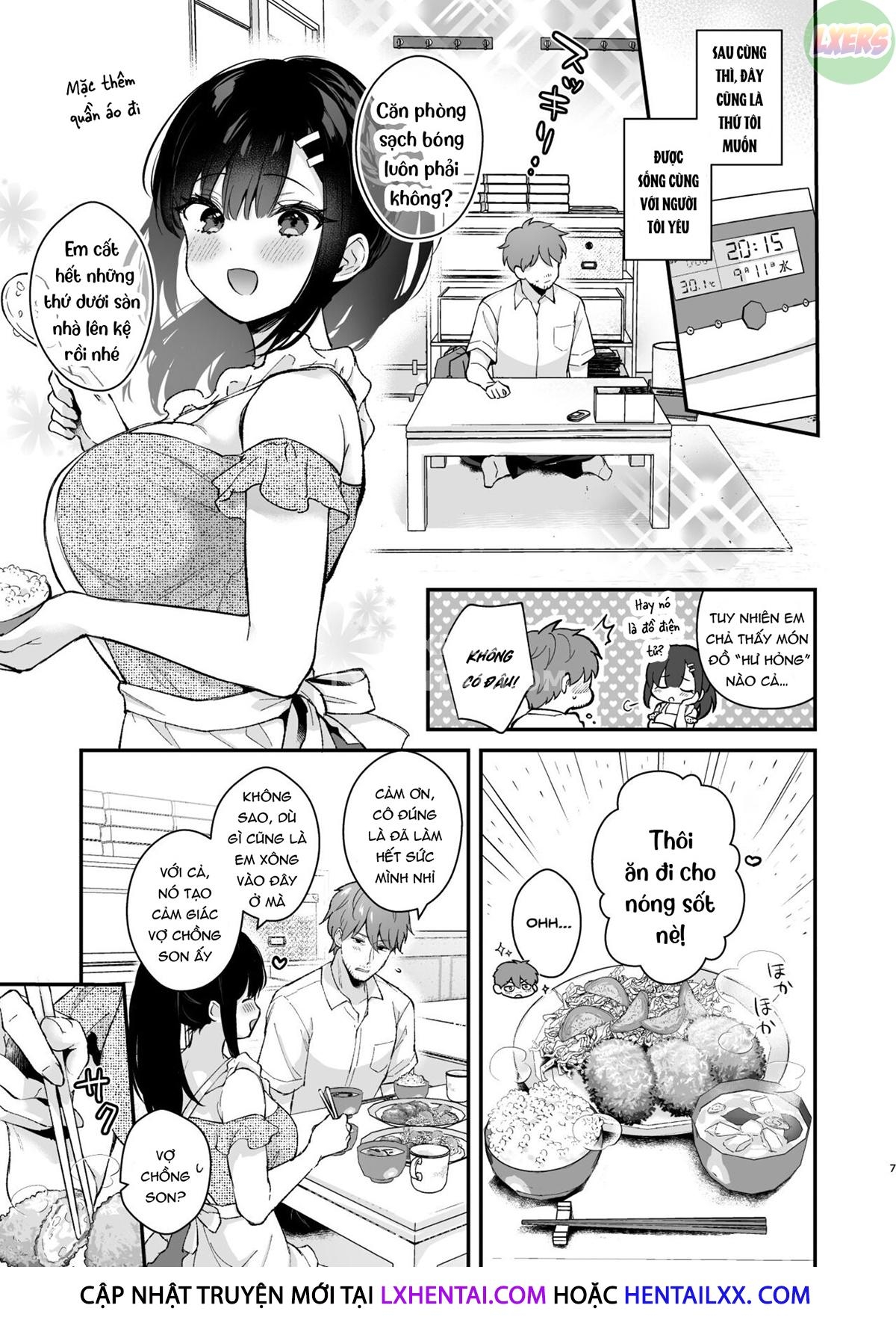 Đọc truyện hentai Oshikake Kanojo No Omamagoto - Oneshot