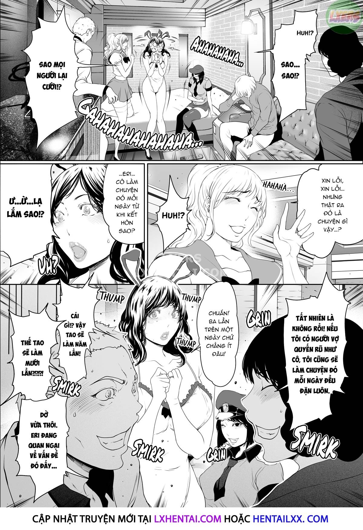 Đọc truyện hentai Buổi đêm THÁC LOẠN của những bà vợ - Oneshot