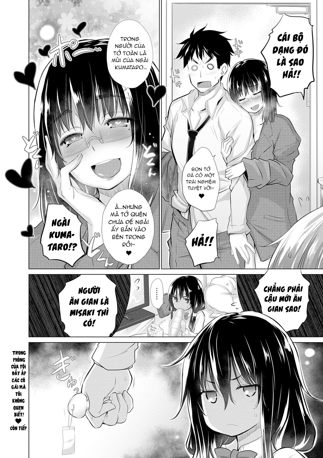 Đọc truyện hentai Trong Phòng Tôi Có Quá Nhiều Các Cô Gái Lạ! - Chap 2: kìa anh zai :(