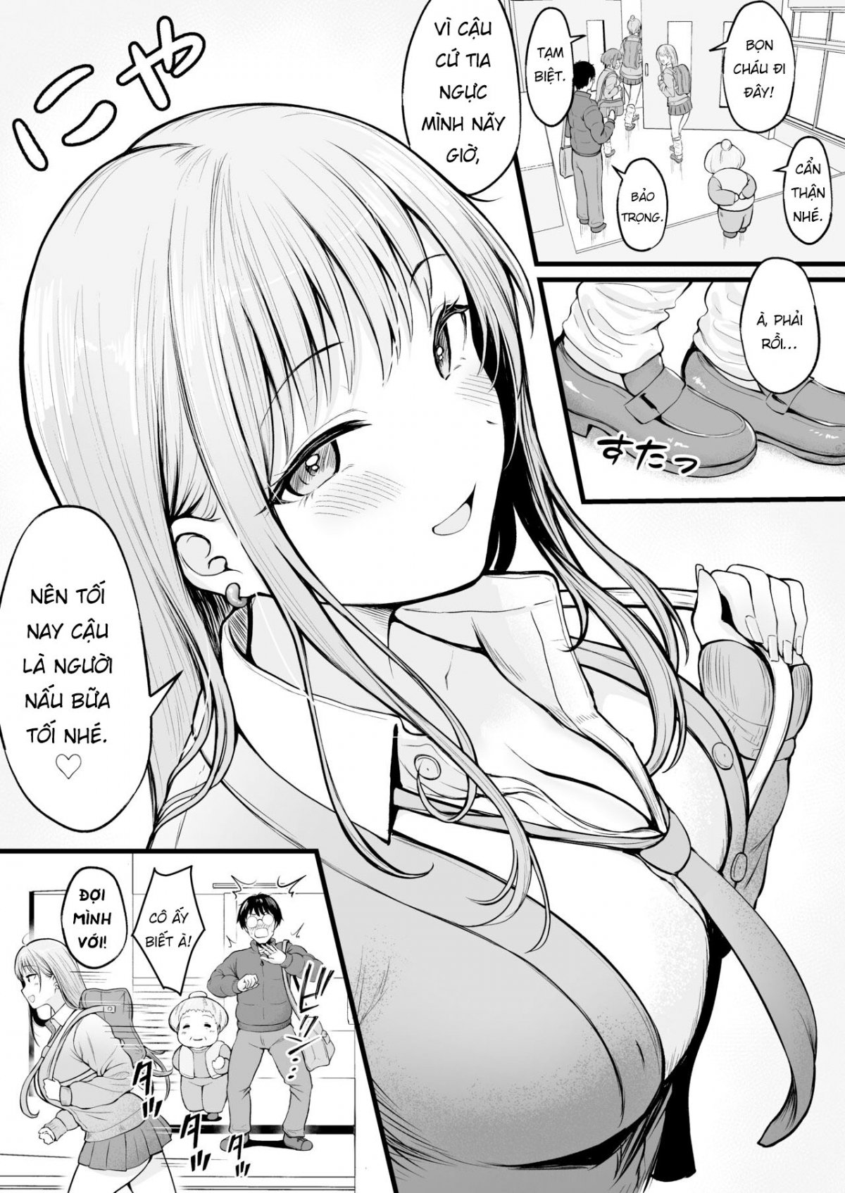 Đọc truyện hentai Joshiryou Kanrinin no Boku wa Gal Ryousei ni Furimawasarete masu - Haru 1