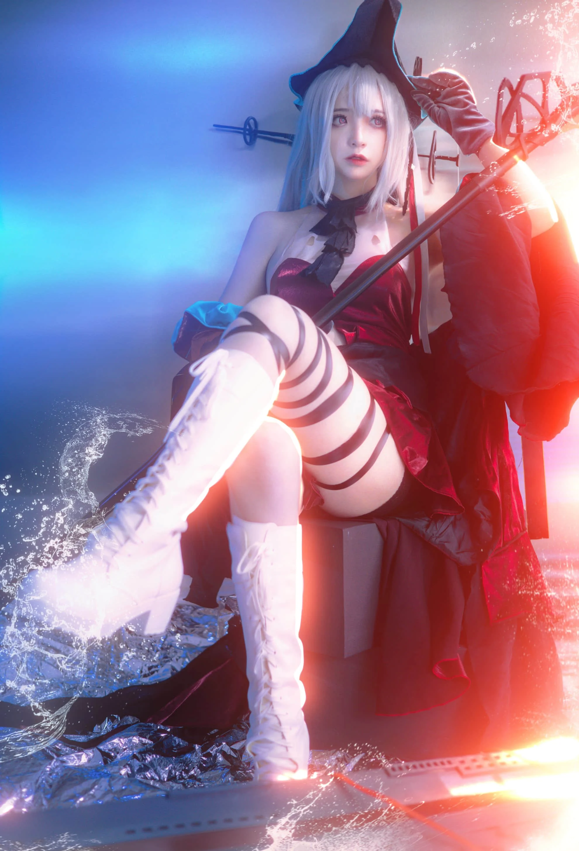 Đọc truyện hentai Tuyển tập Albums siêu phẩm Cosplay - Chap 849 - Crazy Cat SS - Arknights Skadi