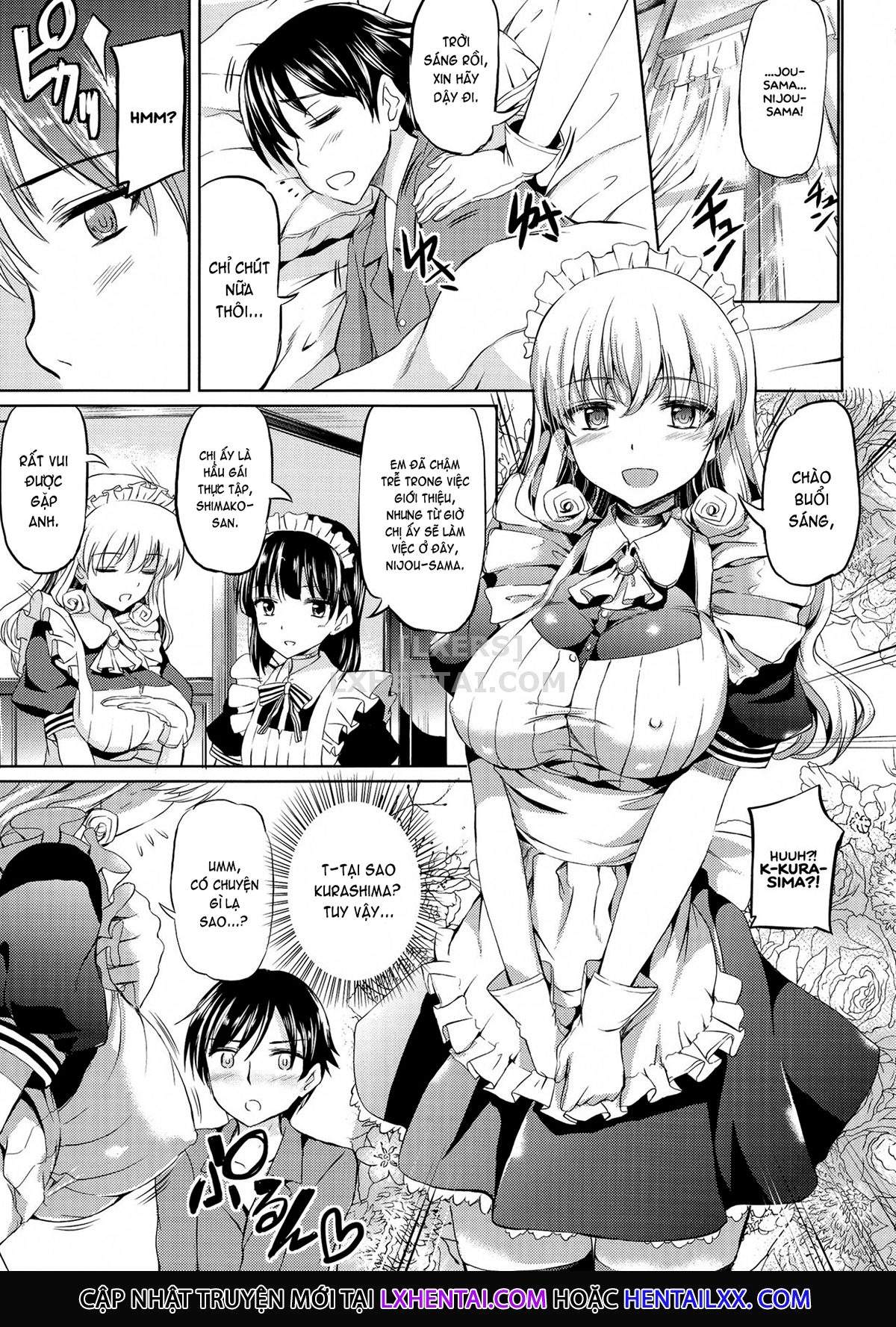 Đọc truyện hentai Ojousama No Maid Jijou - Chap 9