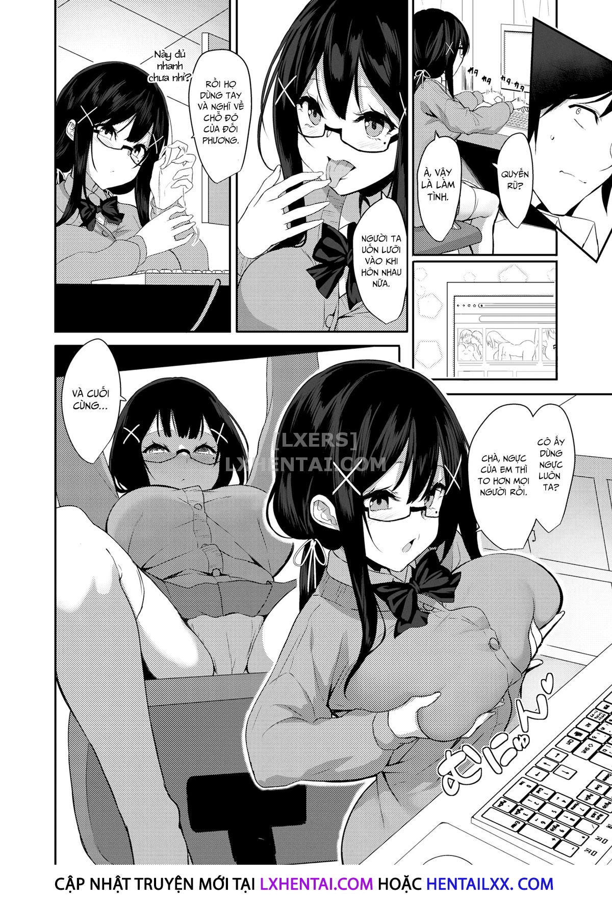 Đọc truyện hentai Curious! ♪ Yoshino-chan Mounts Up - Oneshot