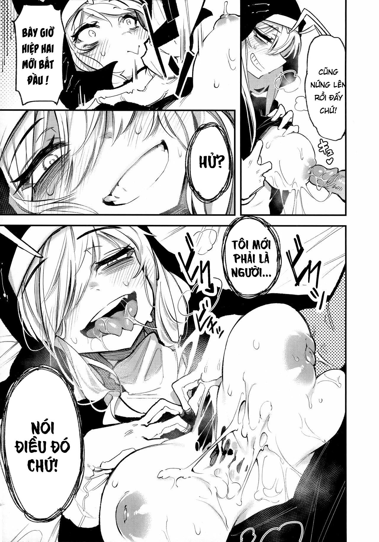 Đọc truyện hentai Cô gái săn mồi - Oneshot nứng