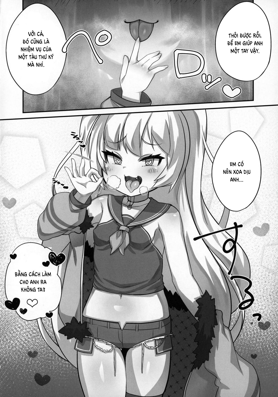 Đọc truyện hentai Chinpo no Osewa mo Bacchi Kooi (Azur Lane) - Oneshot