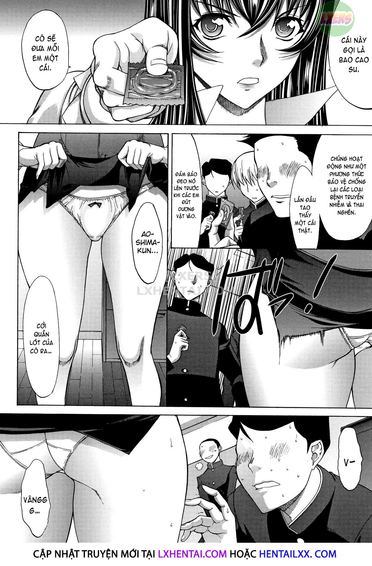 Đọc truyện hentai Shinjin Onna Kyoushi Shinjou Yuuko - Chap 9