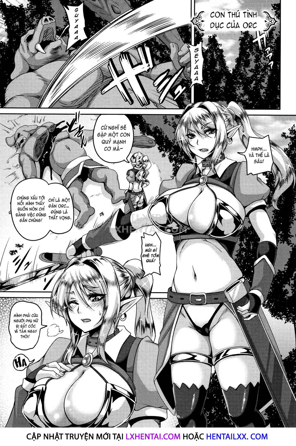 Đọc truyện hentai Aijou No Injoku Elf - Chap 3