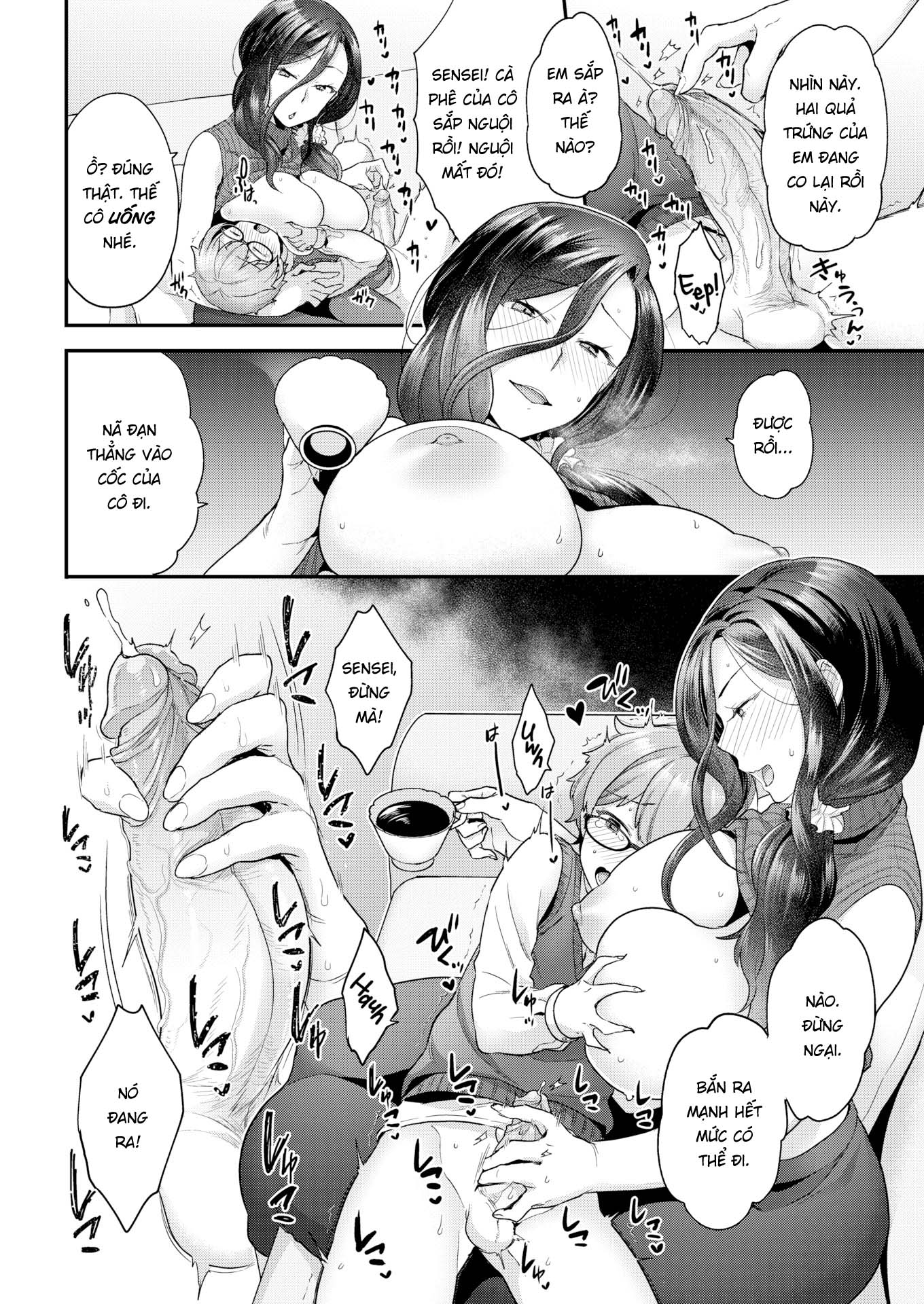 Đọc truyện hentai Cố lên nào chú bé đần của tôi! - Oneshot cà phê sữa