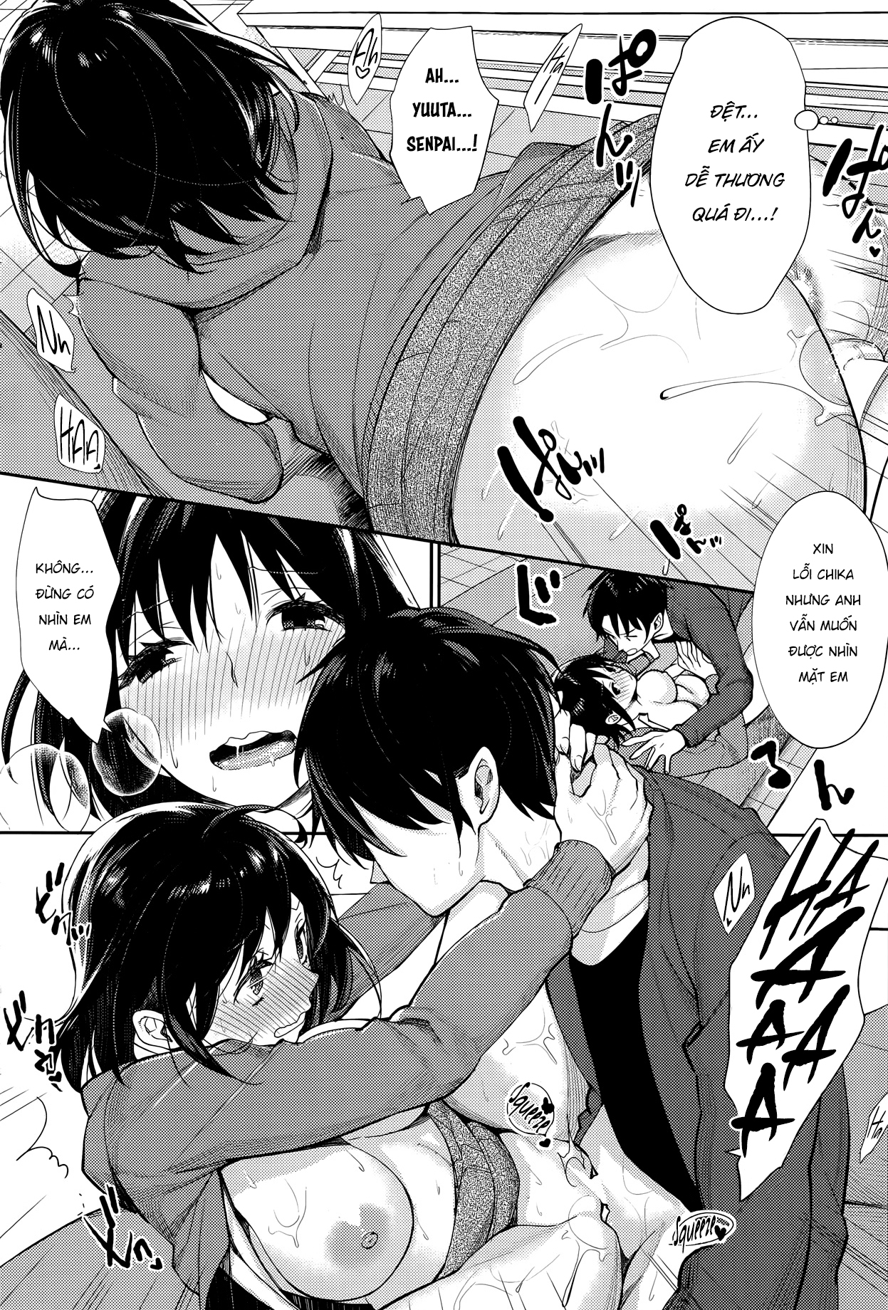 Đọc truyện hentai Nhìn em nữa đi, Senpai! - Oneshot