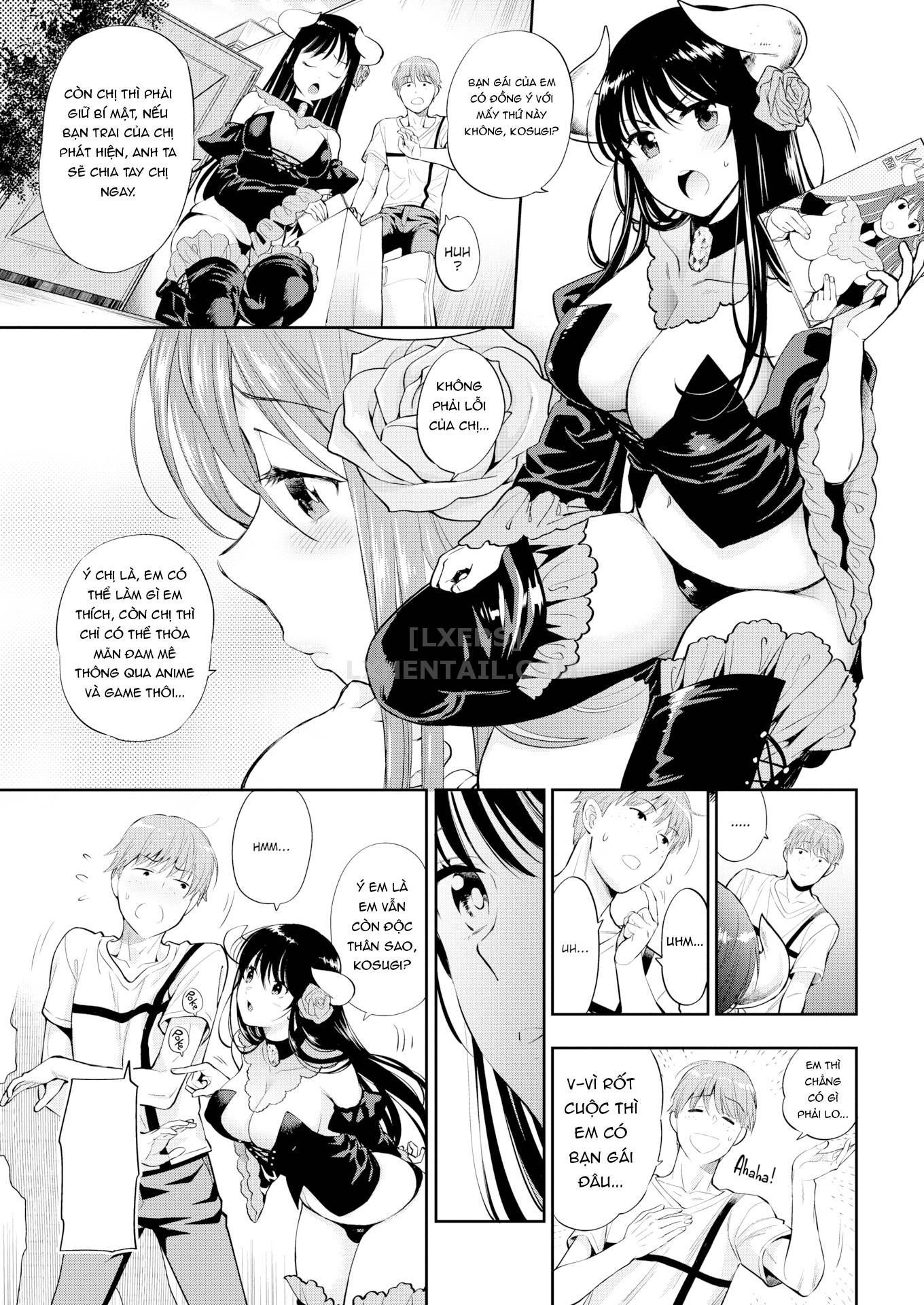 Đọc truyện hentai Doutei Otouto to Bitch Ane - Chap 5