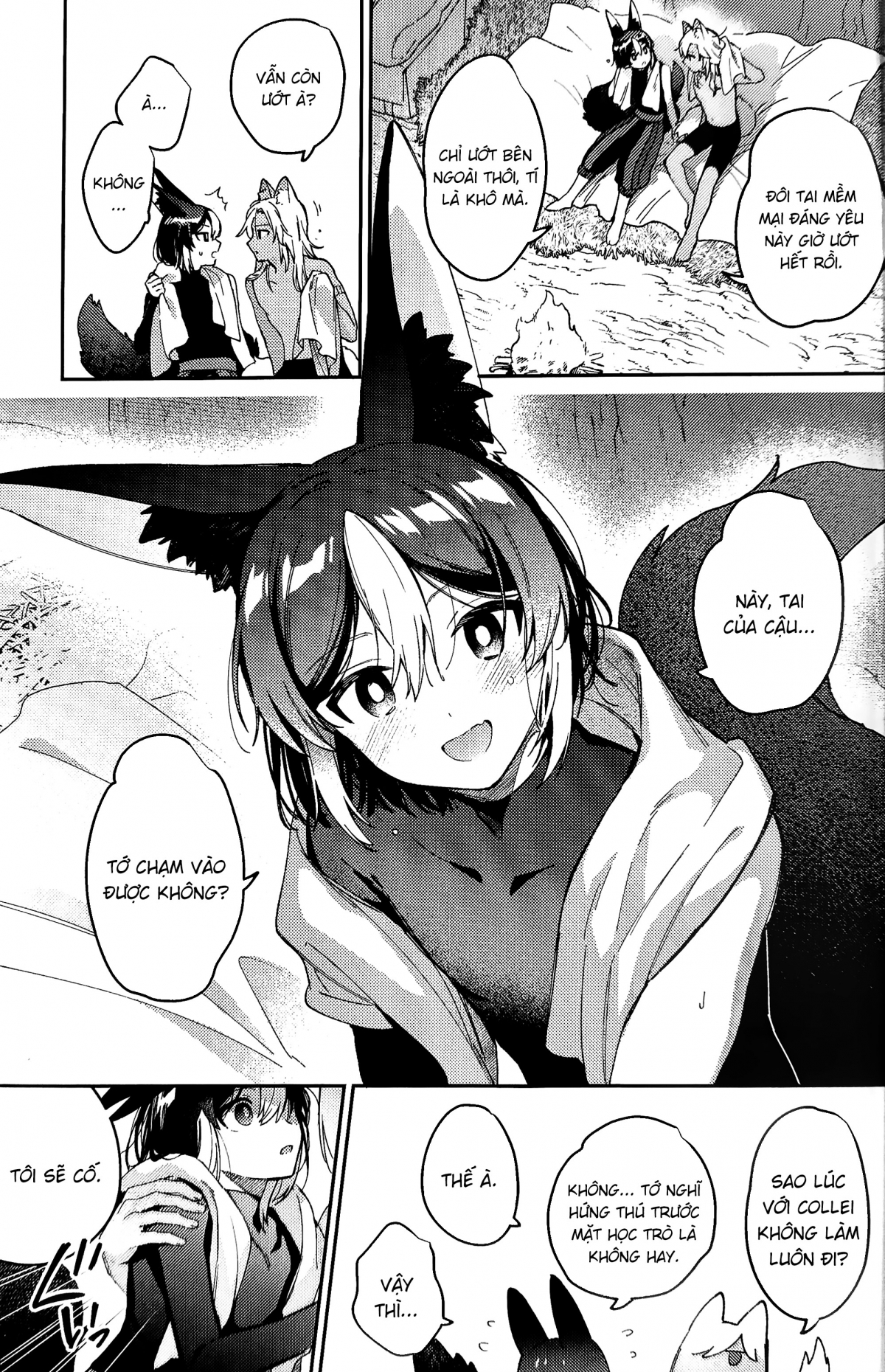 Đọc truyện hentai Anh bạn sói của tôi đang hành động bất thường - Oneshot