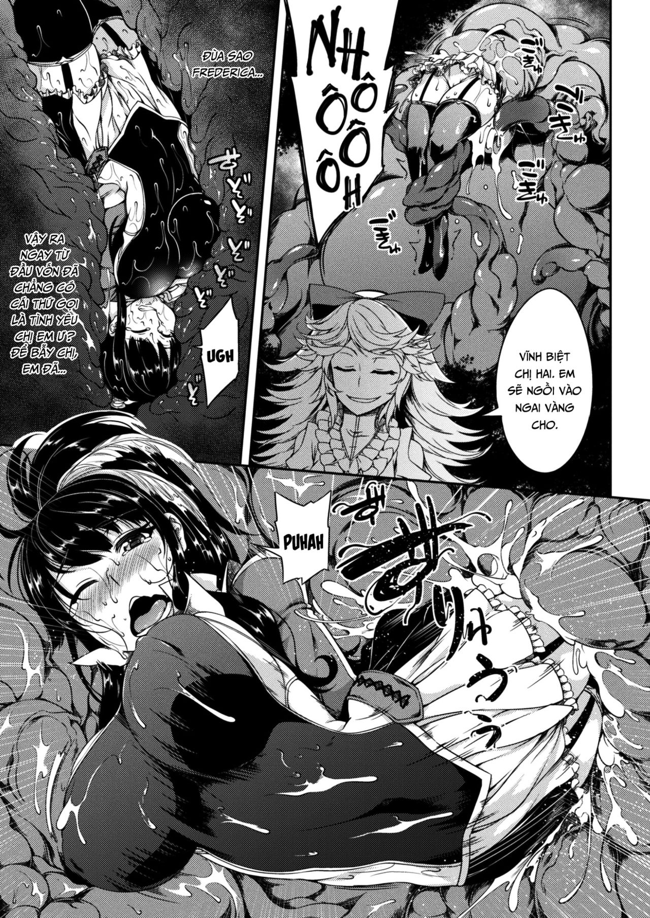 Đọc truyện hentai Marunomi Ni Sareta Koujo Wa Inyoku No Naedoko - Oneshot