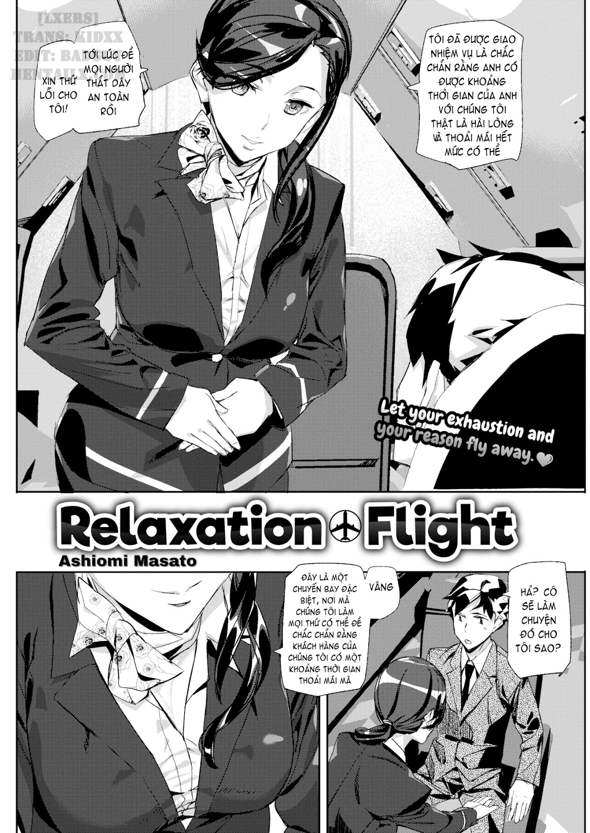 Đọc truyện hentai Honey Service (Trọn bộ) - Chap 6: Relaxation Flight