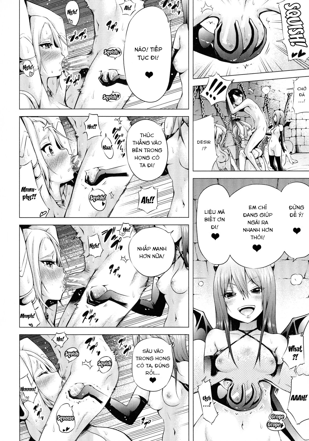 Đọc truyện hentai Isekai Harem Paradise - (Jou) Chap 3.1