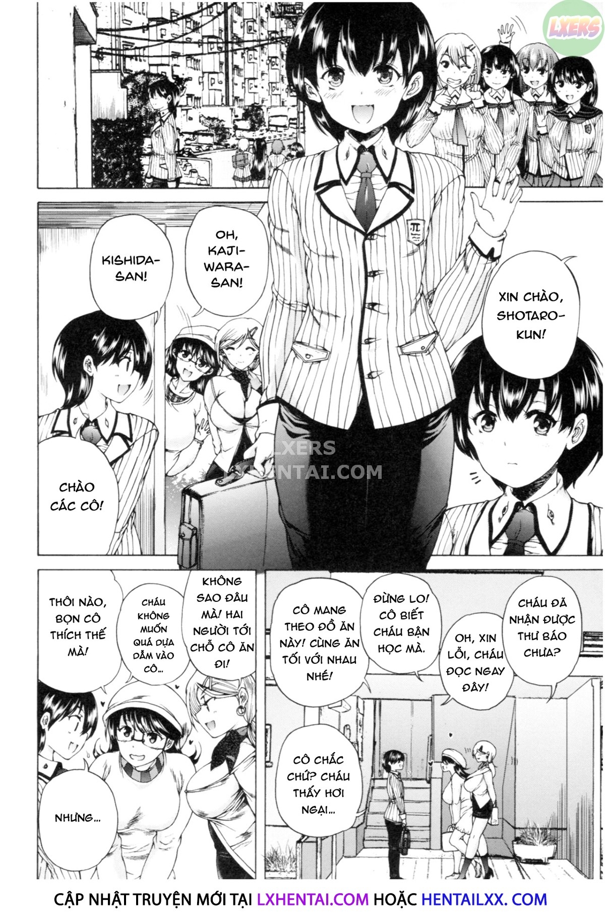 Đọc truyện hentai Oba-Shota Harem - Chap 2