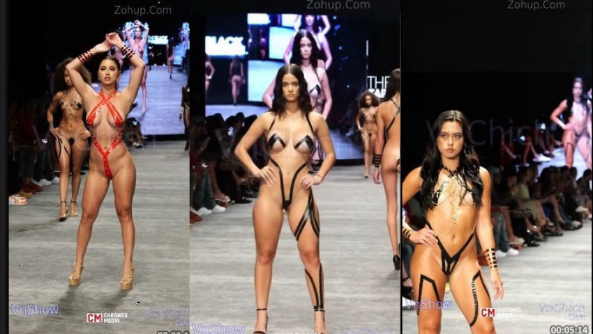 Biểu diễn thời trang của bên châu âu xem mà nóng hết cả người luôn ~ Sex show thời trang