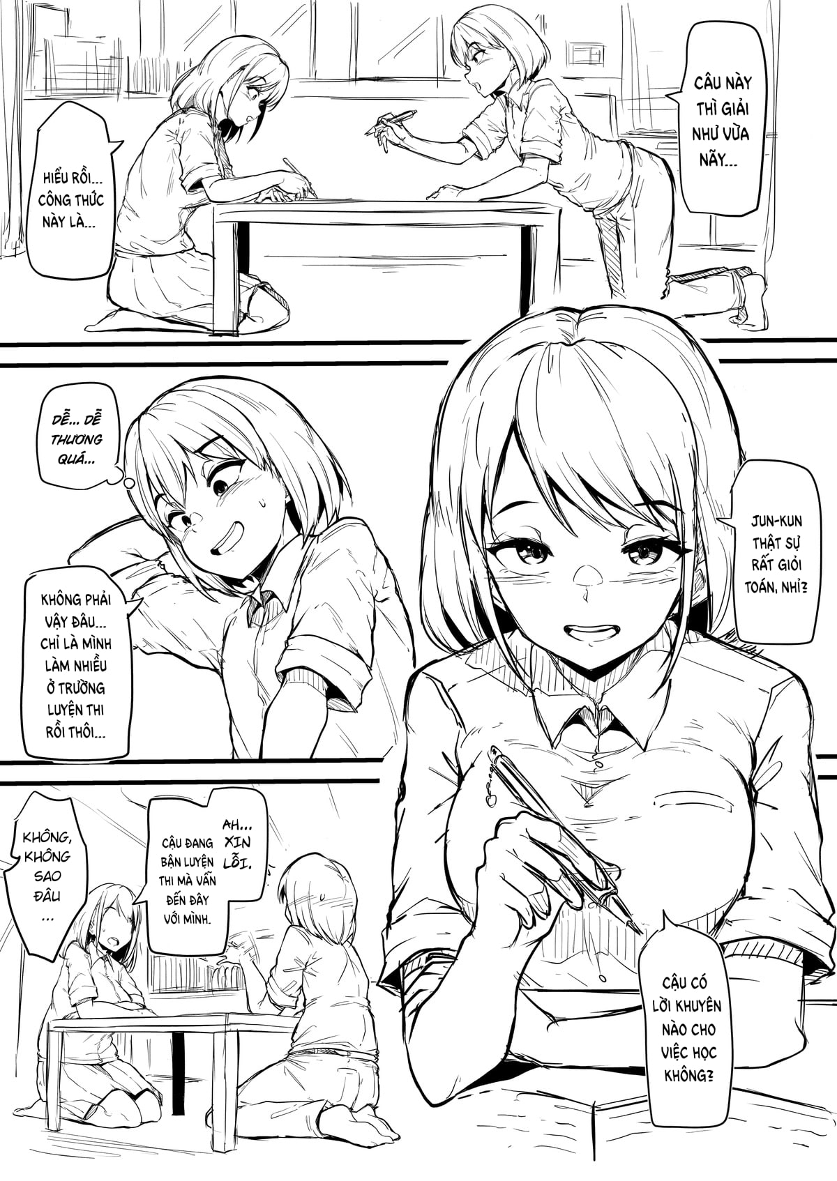 Đọc truyện hentai Cậu bé được em gái của bạn huấn luyện - Oneshot