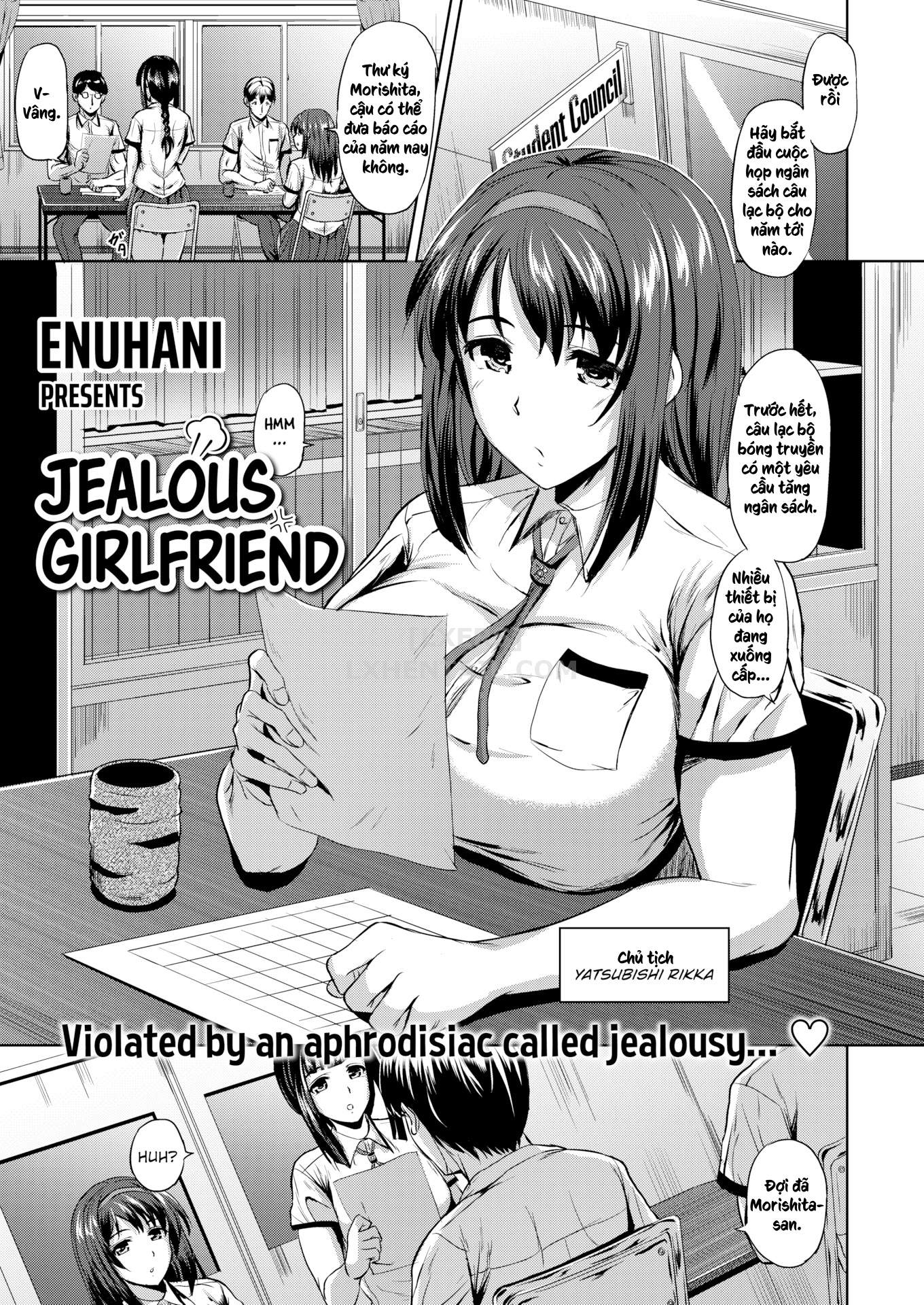 Đọc truyện hentai Jealous Girlfriend - Oneshot