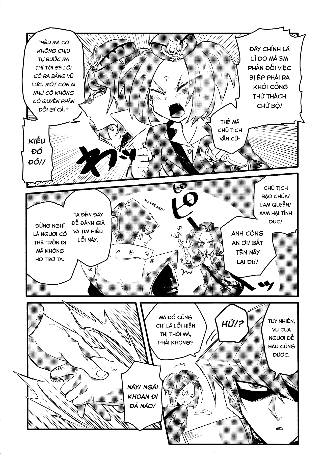 Đọc truyện hentai Shachou no Sekinin - Oneshot