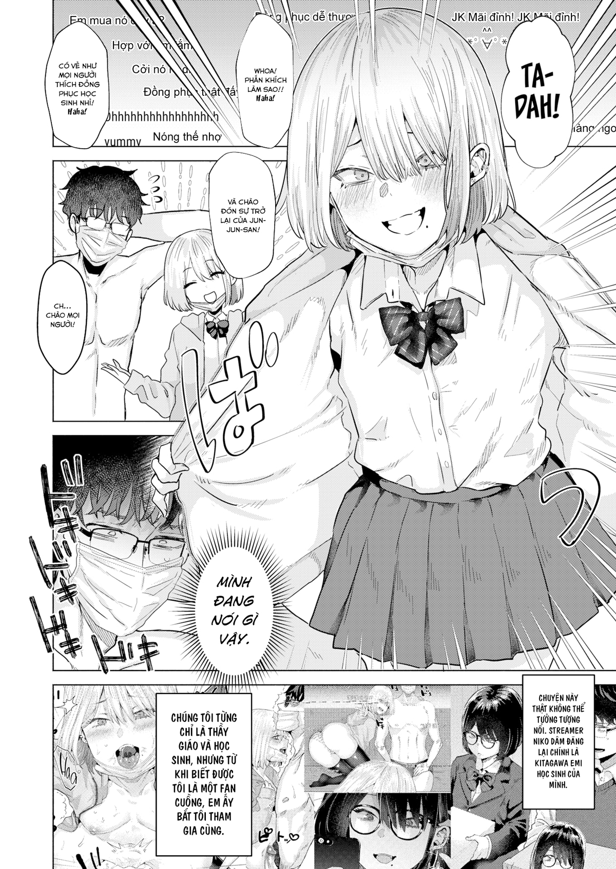 Đọc truyện hentai Bắt đầu Stream thôi nào!! - Oneshot+: Trường học